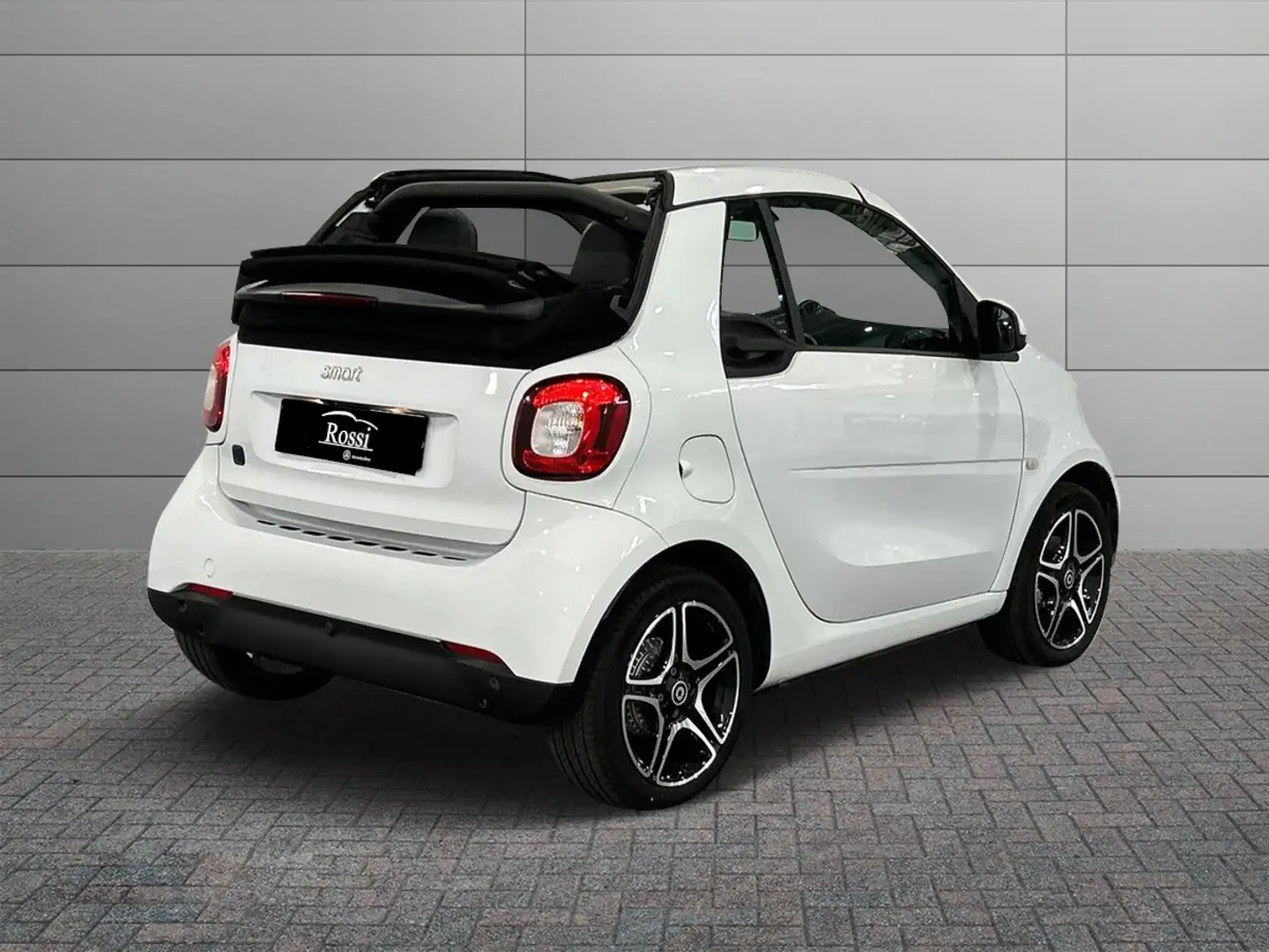 smart forTwo Cabrio eq Pulse 4,6kW Blanc - 2