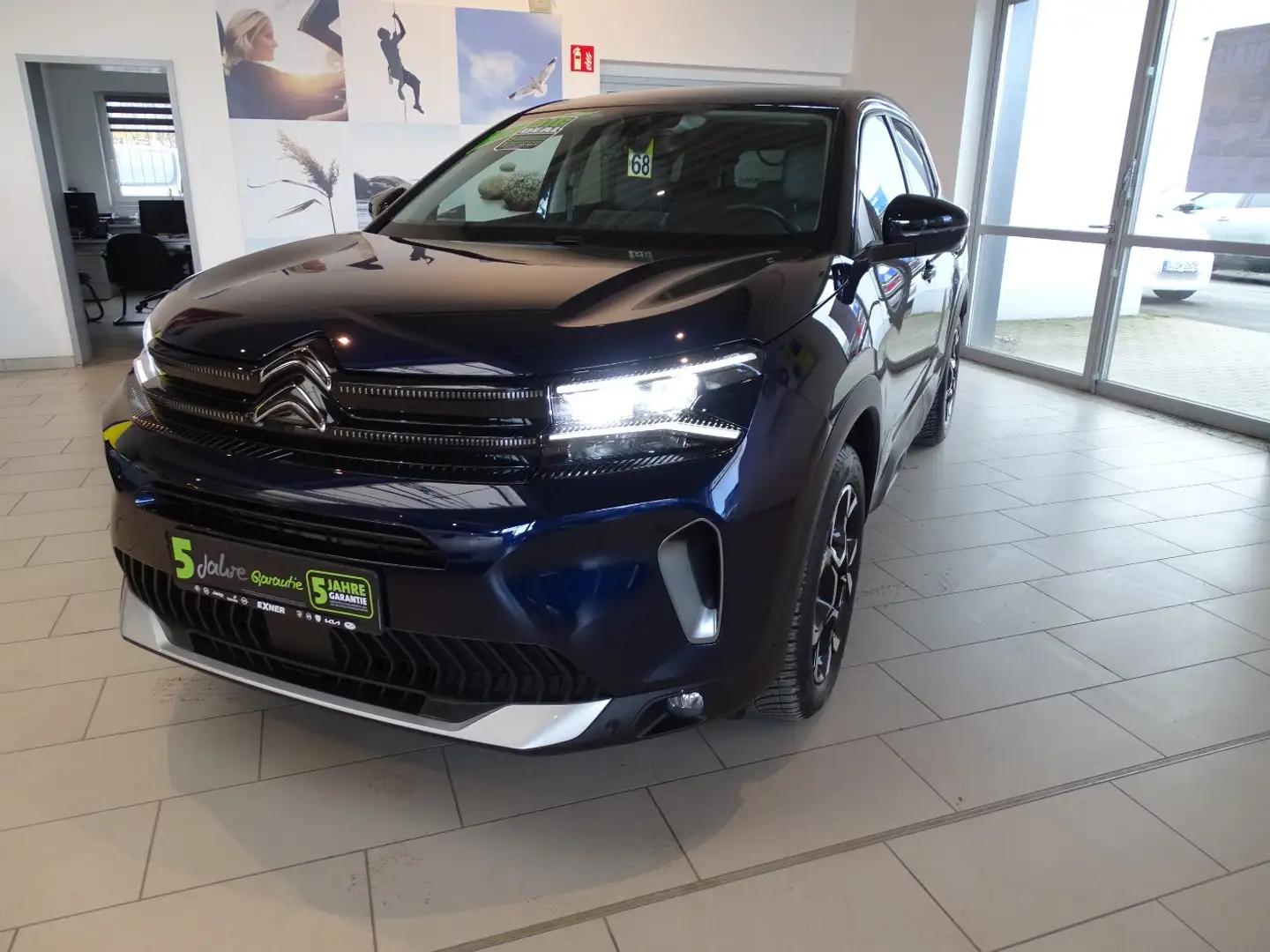 Citroen C5 Aircross 1.2 PureTech 130 FEEL LED+Navi+SHZ Blau - 2
