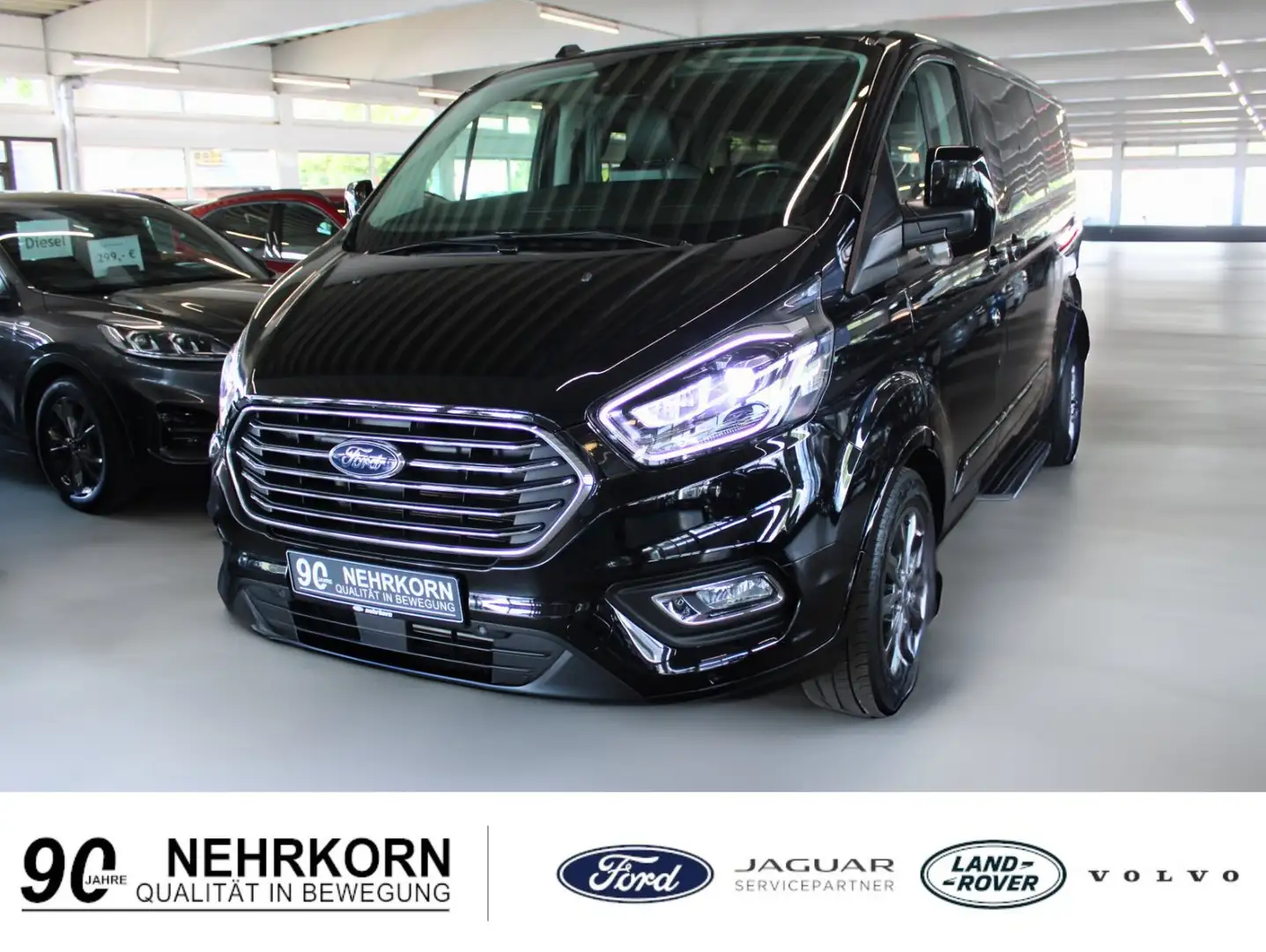Ford Tourneo Custom L2 Titanium X 8-Sitzer AHK XENON NAVI Leder uvm. Nero - 1