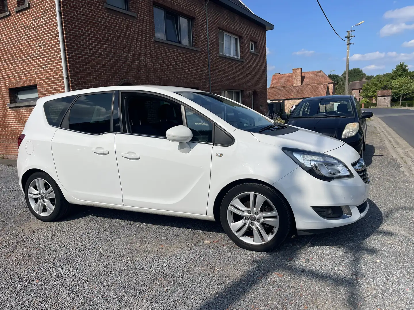 Opel Meriva 1.4 ecoflex ,Airco,Leder,Camera,Sensoren,74.000km. Blanc - 2