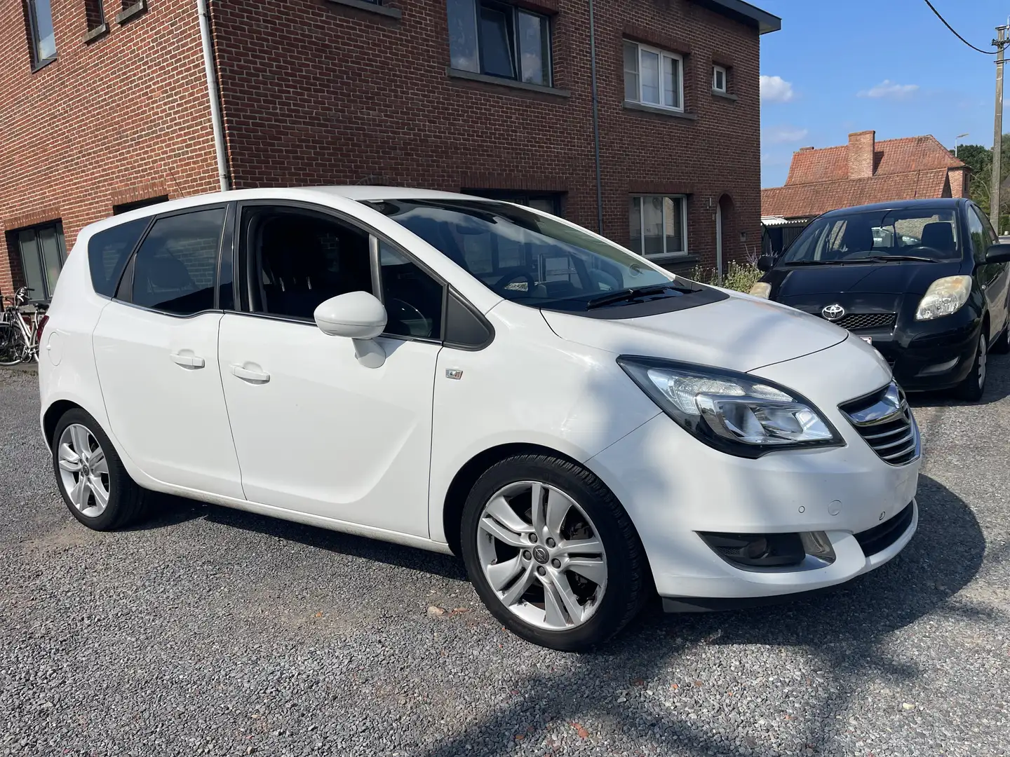 Opel Meriva 1.4 ecoflex ,Airco,Leder,Camera,Sensoren,74.000km. Blanc - 1