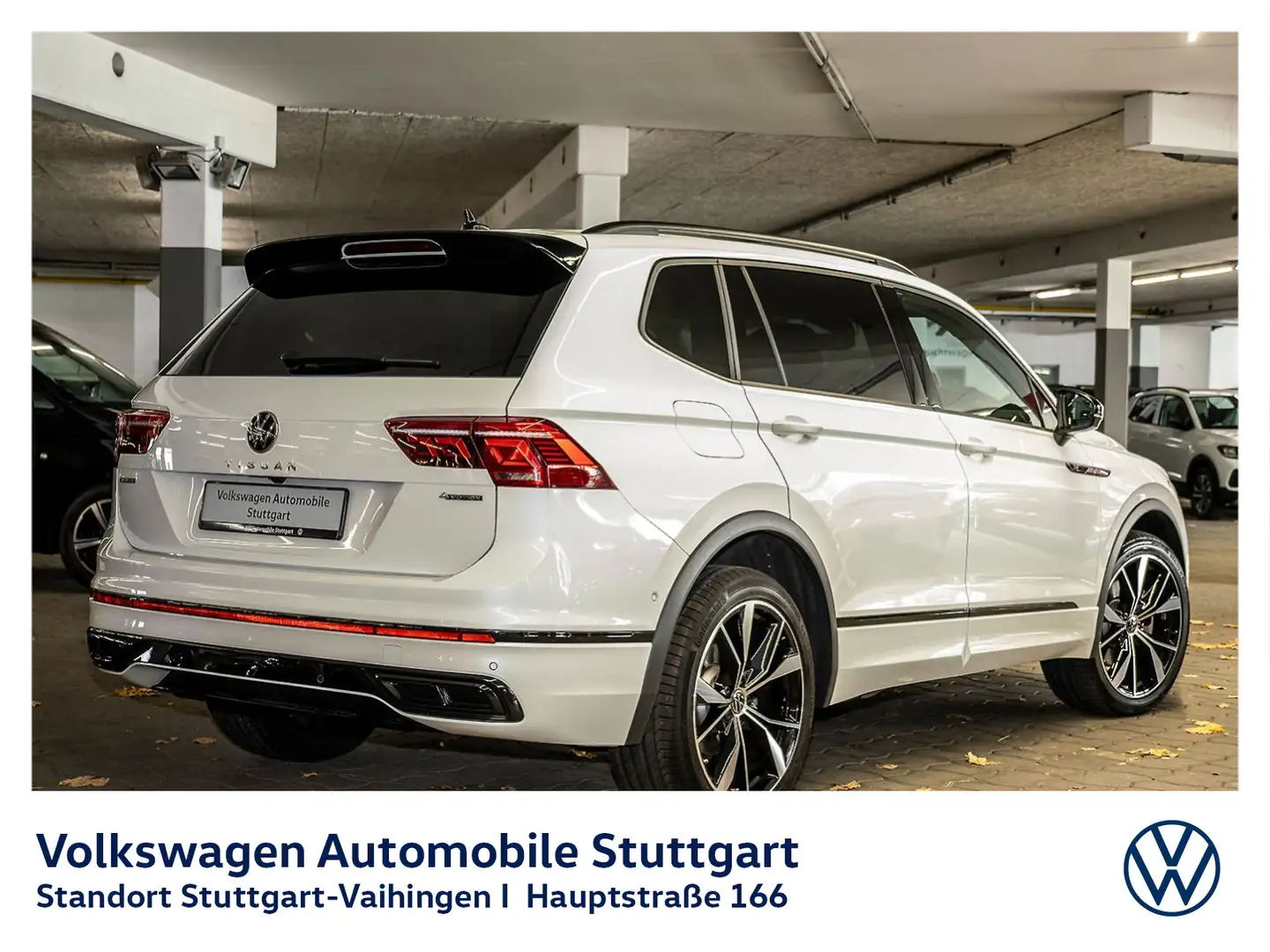 Volkswagen Tiguan Allspace R-Line 2.0 TDI DSG 7-Sitze Navi Weiß - 2