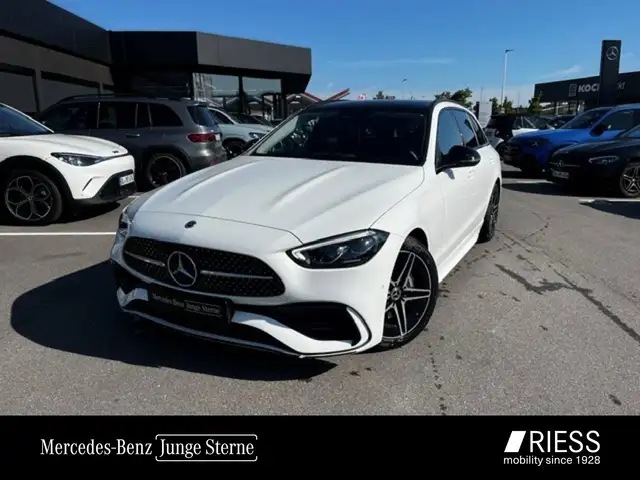 Mercedes-Benz C 180 T AMG Sport Night Distr Navi LED Pano AHK 18"