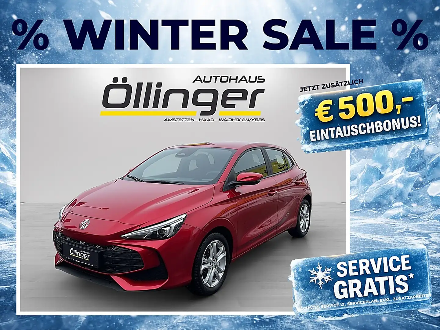 MG MG3 Standard Benzin Rot - 1