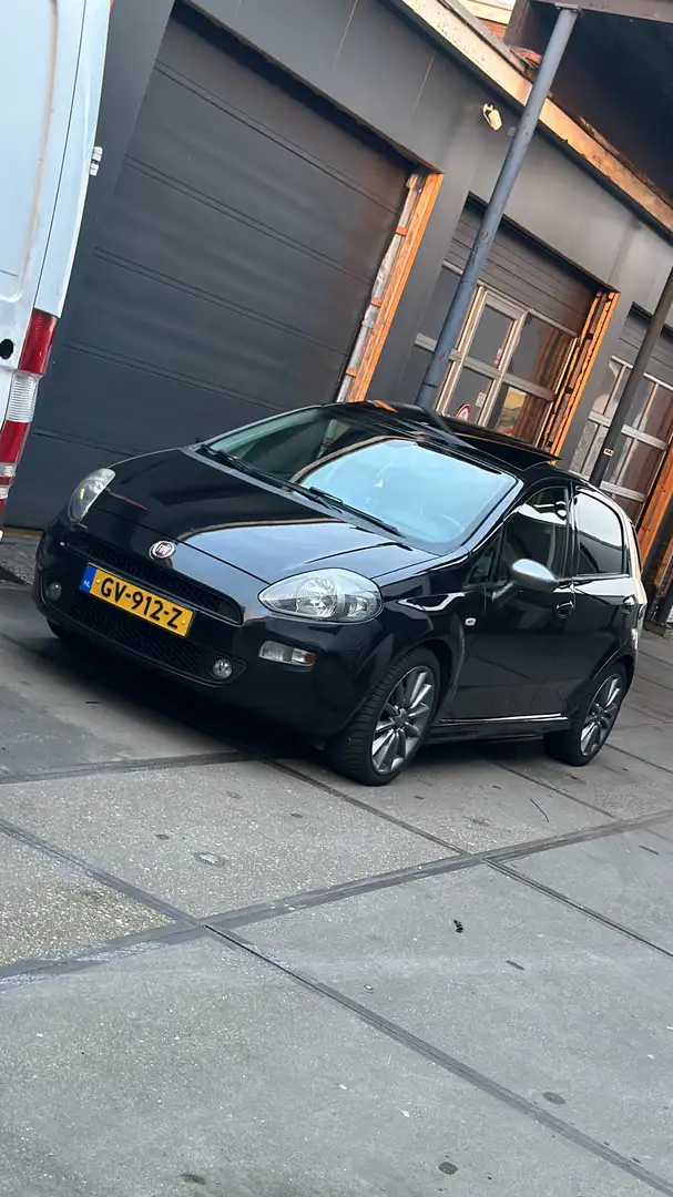 Fiat Punto Fiat Punto Evo 1.3 Pano, Leer, Stoelverwarming Vol Zwart - 1