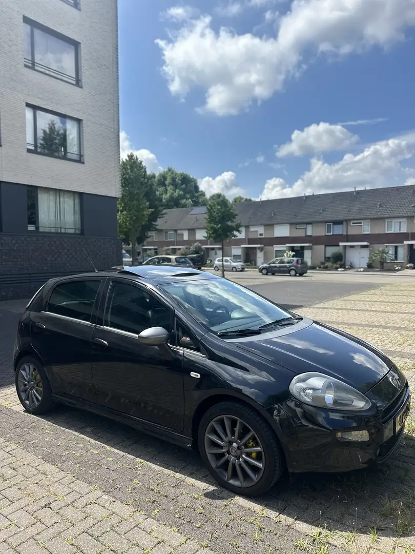 Fiat Punto Fiat Punto Evo 1.3 Pano, Leer, Stoelverwarming Vol Zwart - 2