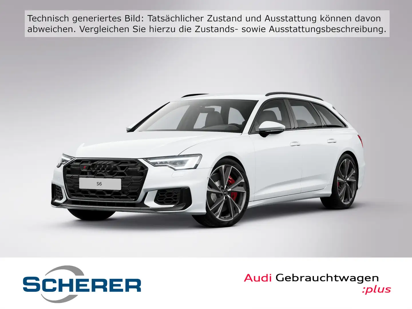 Audi S6 3.0 TDI quattro B&O AHK RFK Optik-Paket Weiß - 1