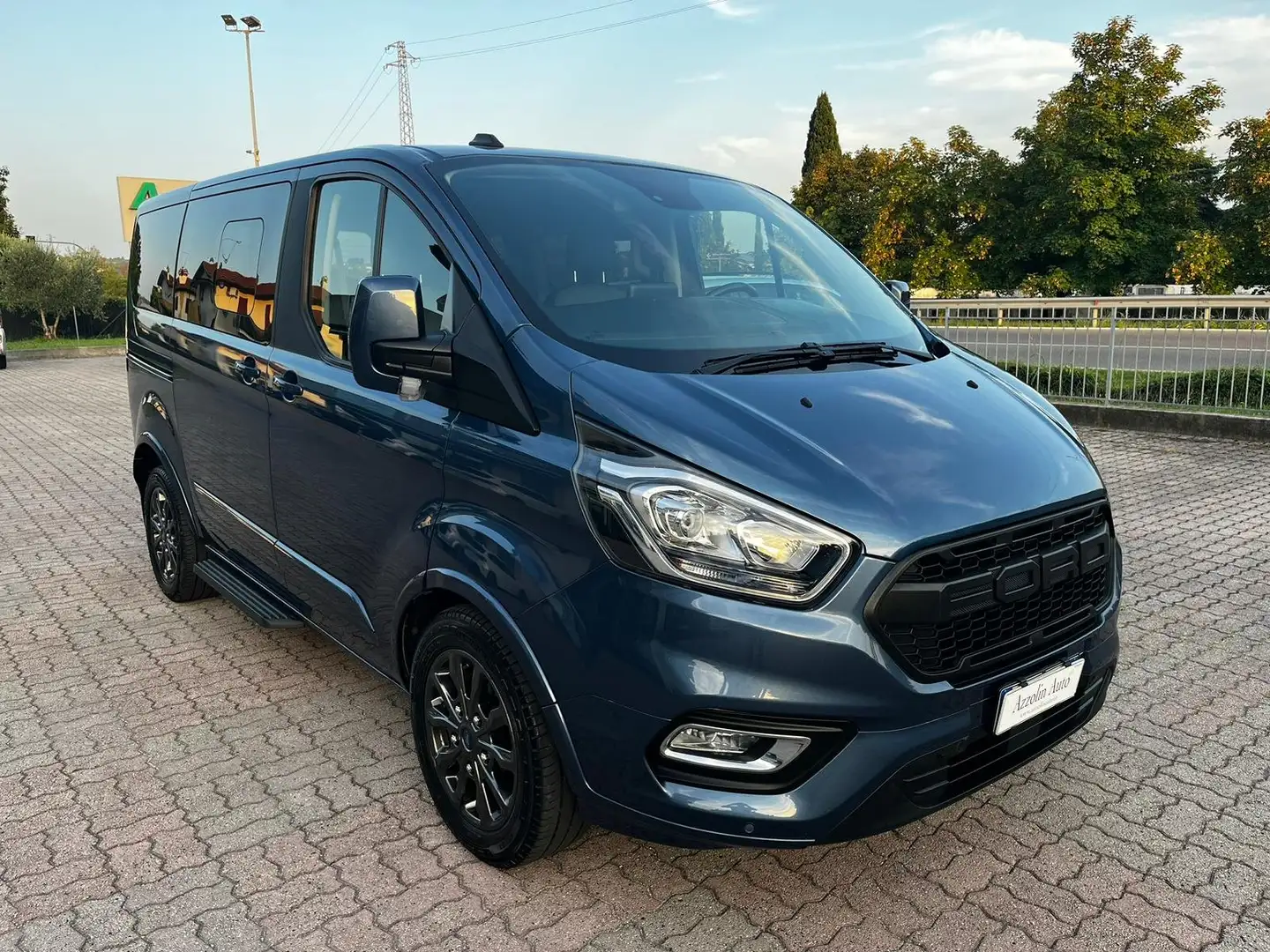 Ford Tourneo Custom 2.0 TDCI AUTOMATICO 8/POSTI GANCIO TRAINO Azul - 1