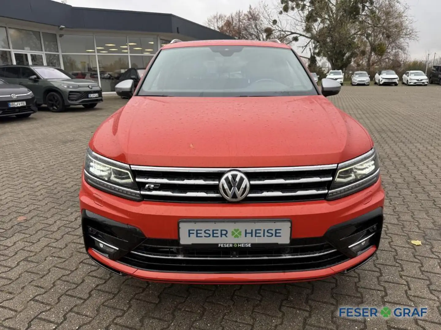 Volkswagen Tiguan Allspace 2.0 TDI DSG Highline 4Motion AHK*Navi*Pano**AreaVi Orange - 2