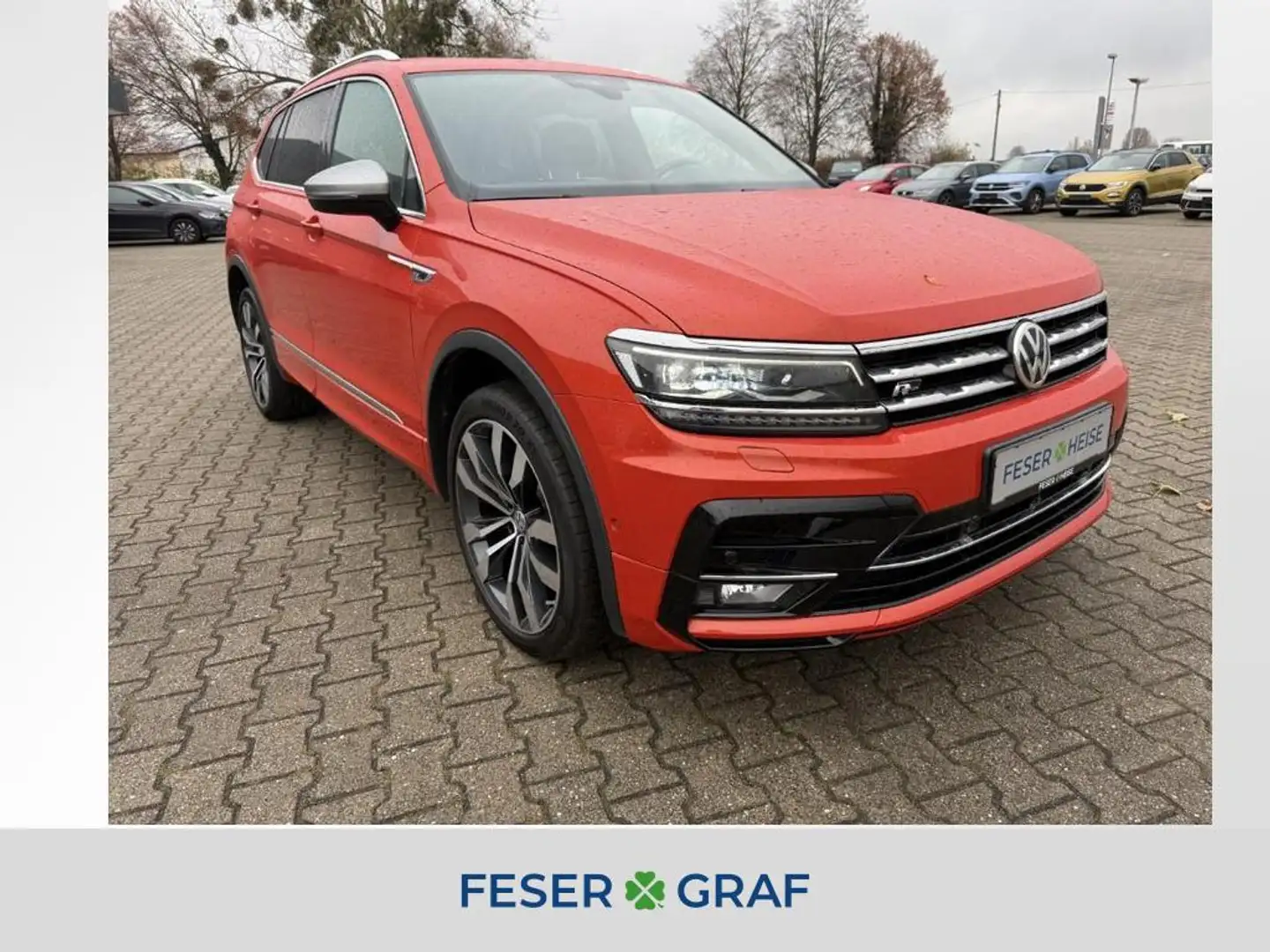 Volkswagen Tiguan Allspace 2.0 TDI DSG Highline 4Motion AHK*Navi*Pano**AreaVi Orange - 1