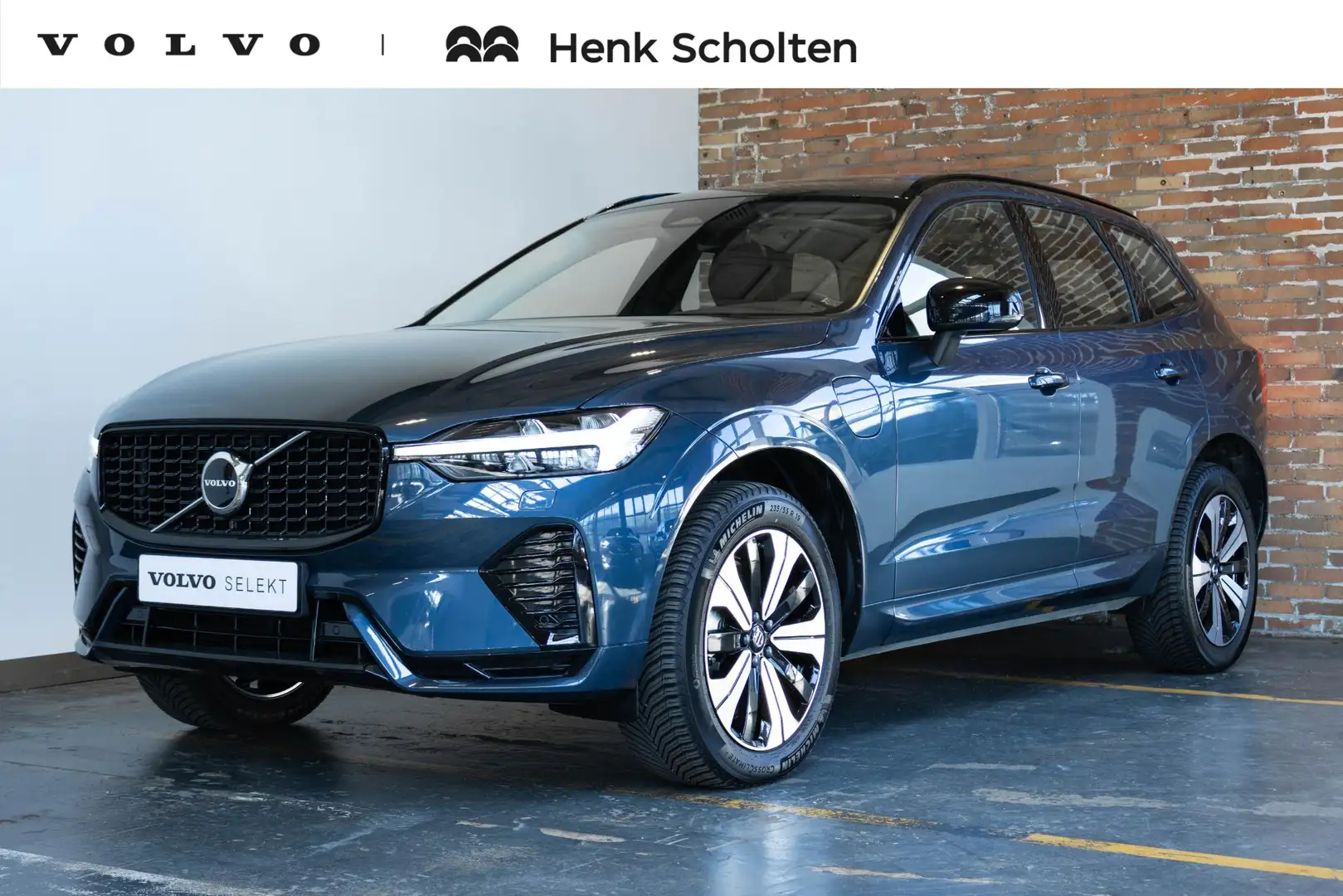 Volvo XC60 T6 Automaat Recharge AWD Plus Dark | | Adaptive cr Bleu - 1