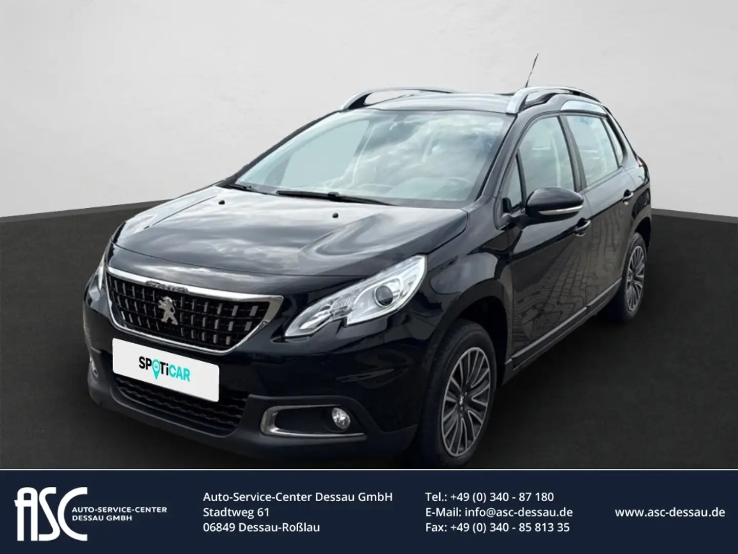 Peugeot 2008 Active Benzin, 110 PS, AZV, Navi, Tempomat, NSW, B Schwarz - 1