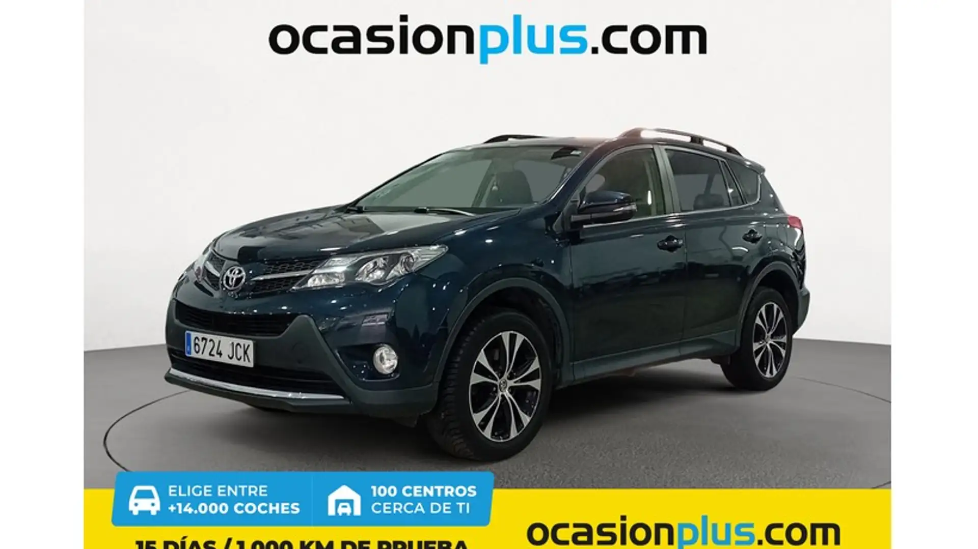 Toyota RAV 4 120D Advance 4x2 Blau - 1
