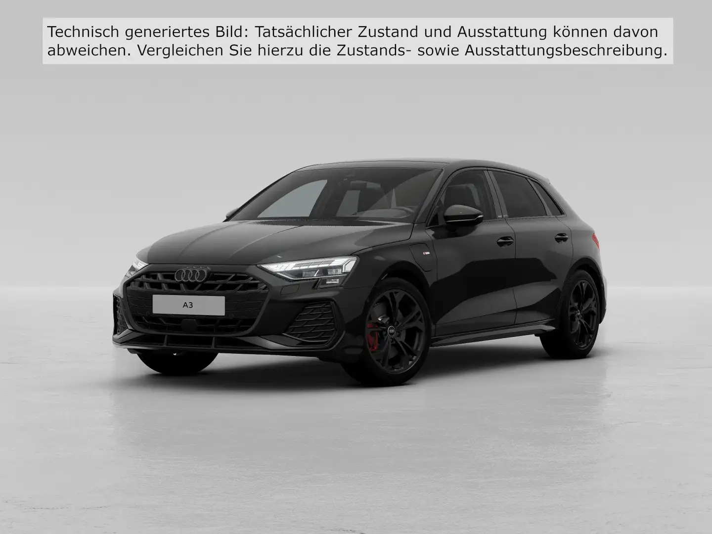 Audi A3 45 TFSI e S line S tronic Matrix Na Schwarz - 2