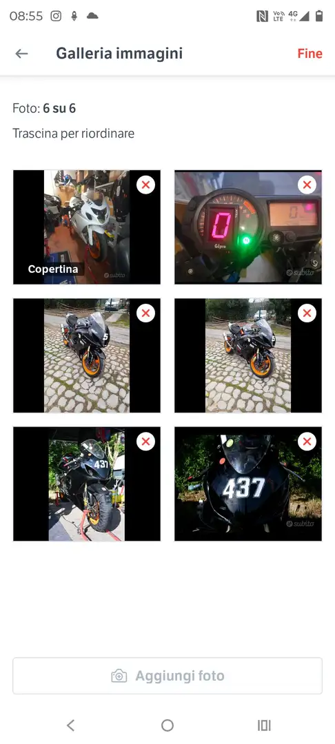 Suzuki GSX-R 600 K4 Blanco - 1