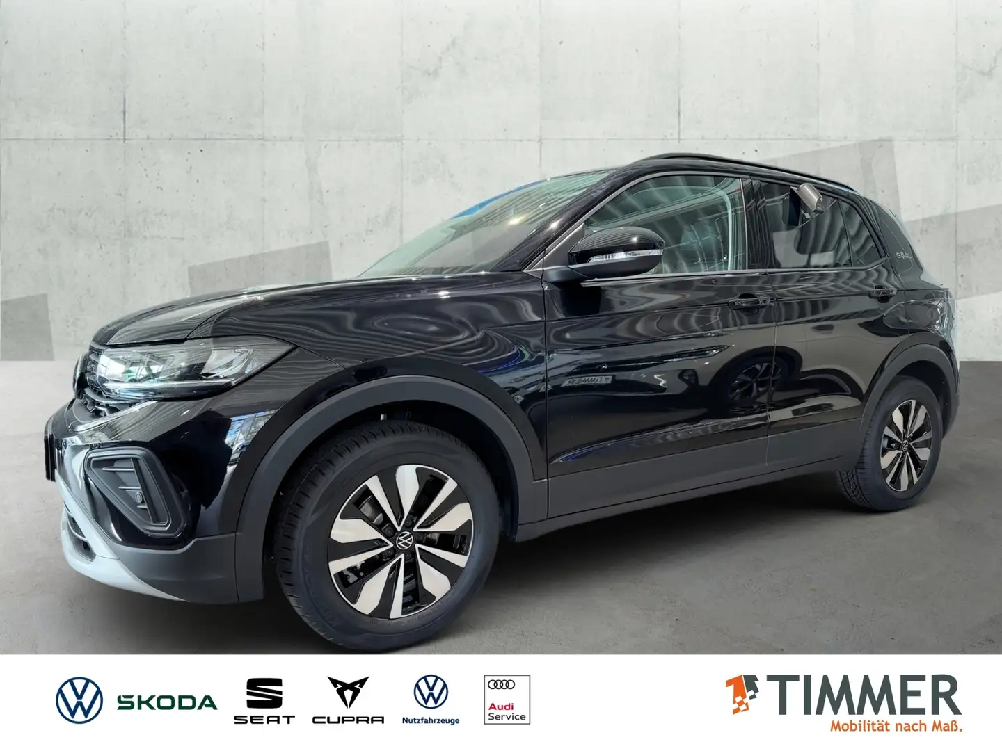 Volkswagen T-Cross Goal*Ganzjahresreifen*Rückfahrk.*AHK Schwarz - 1