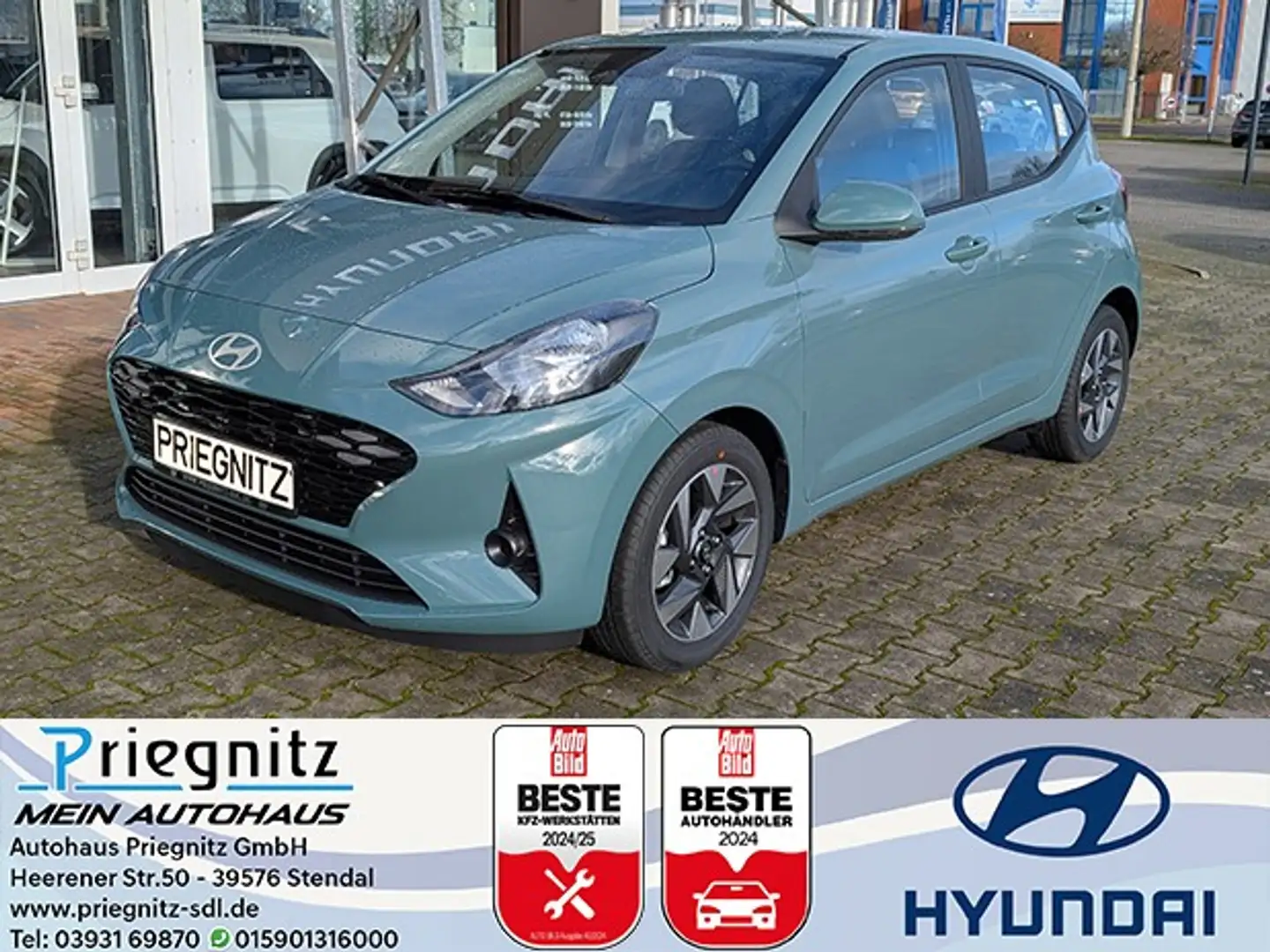 Hyundai i10 1.2 Benzin Trend, Komfortpaket Verde - 1