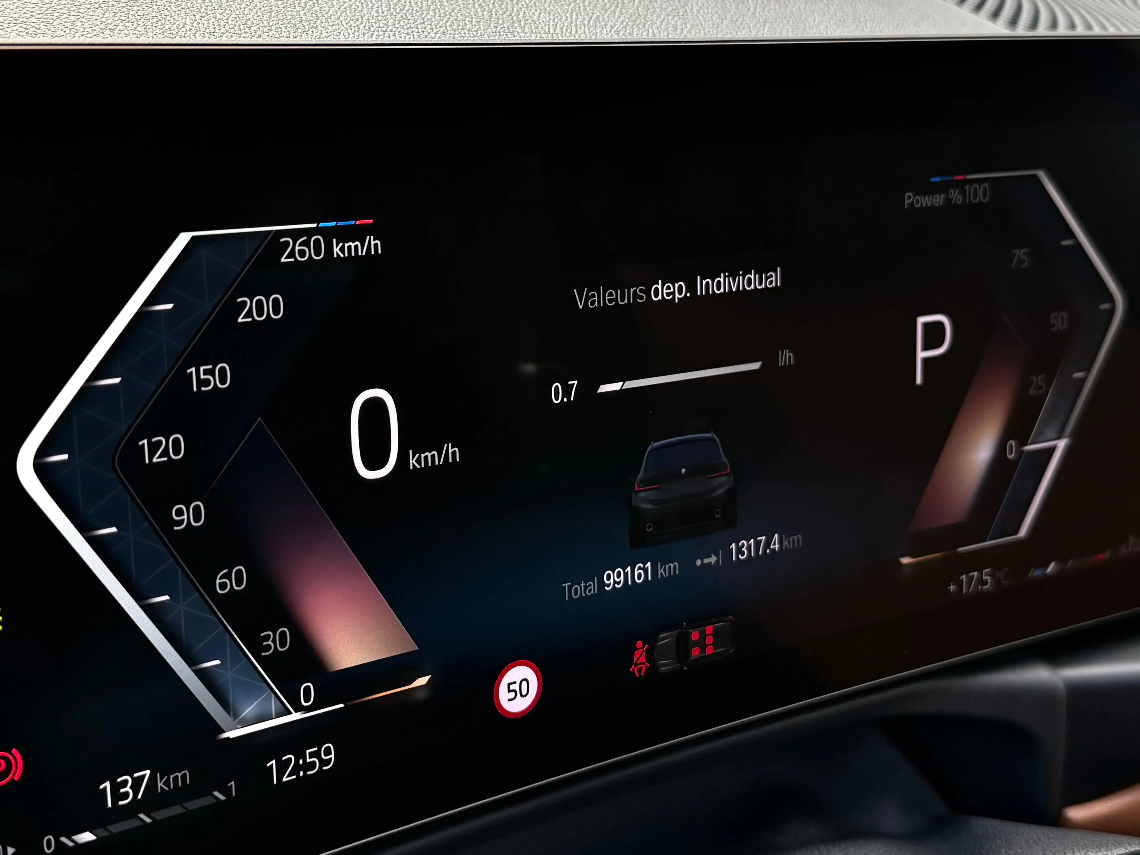BMW 318 dAS PACK M" 122CV TVA/BTW PANO CUiR COGNAC CARPLAY CAMERA JA18"++ — photo 13