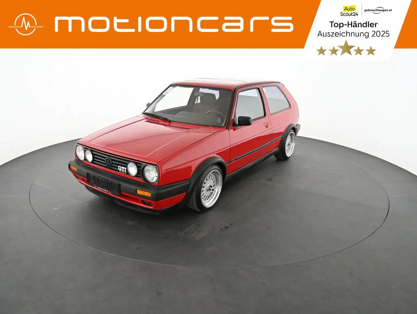 Volkswagen Golf GTI Golf II GTI 16V Pickerl NEU Rot - 1