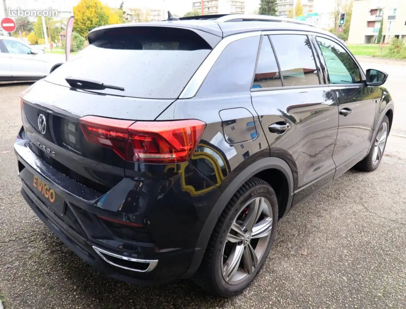 Volkswagen T-Roc 1.5 TSI 150 CH EVO R-LINE DSG BVA START-STOP + CARPLAY CAMERA DE RECUL HAYON... Negro - 2