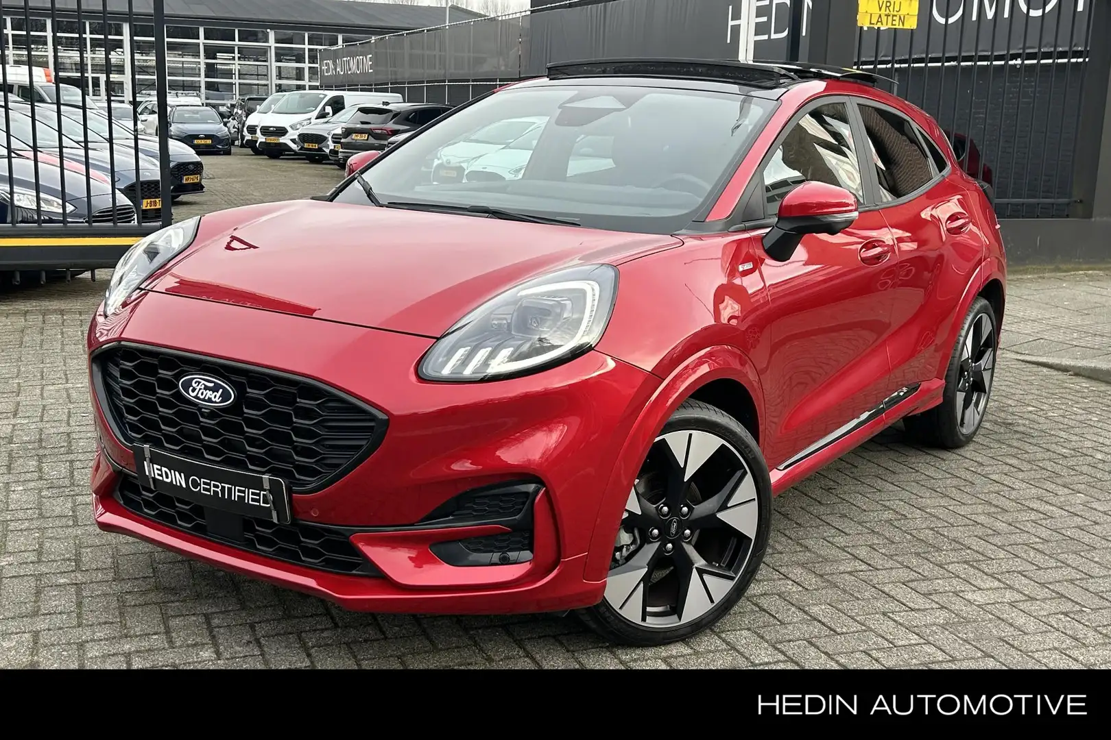 Ford Puma 1.0 EcoBoost Hybrid ST-Line | Automaat | Panoramad Rouge - 1