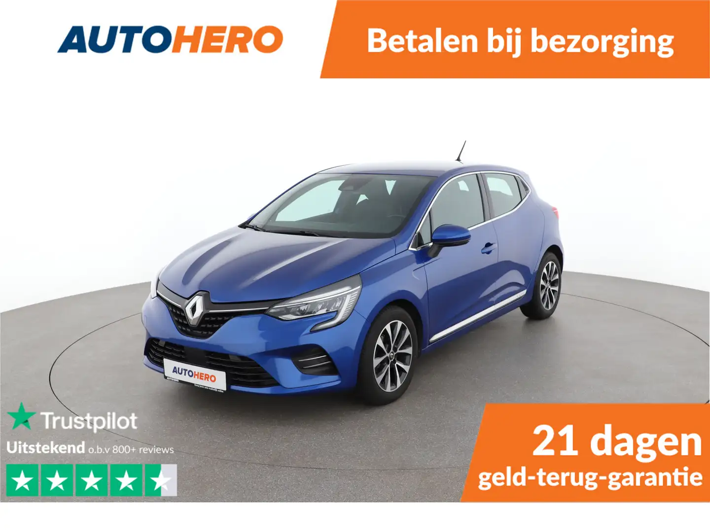 Renault Clio 1.0 TCe Intens 101PK | BN28457 | Apple/Android | C Blauw - 1