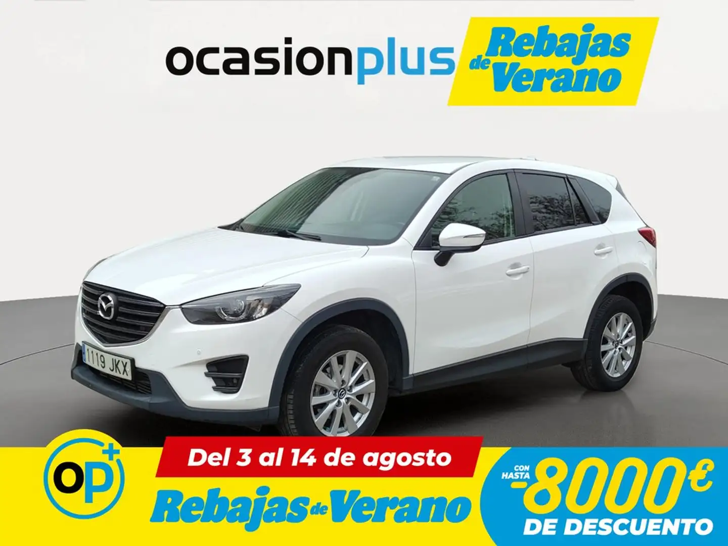 Mazda CX-5 2.2DE Style+ (Navi) 2WD Aut. 150 Blanco - 1