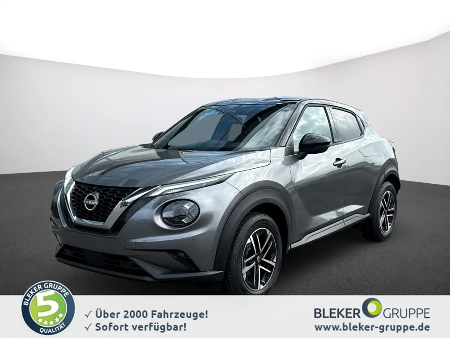 Nissan Juke 1.0 DIG-T N-Connecta Grijs - 1
