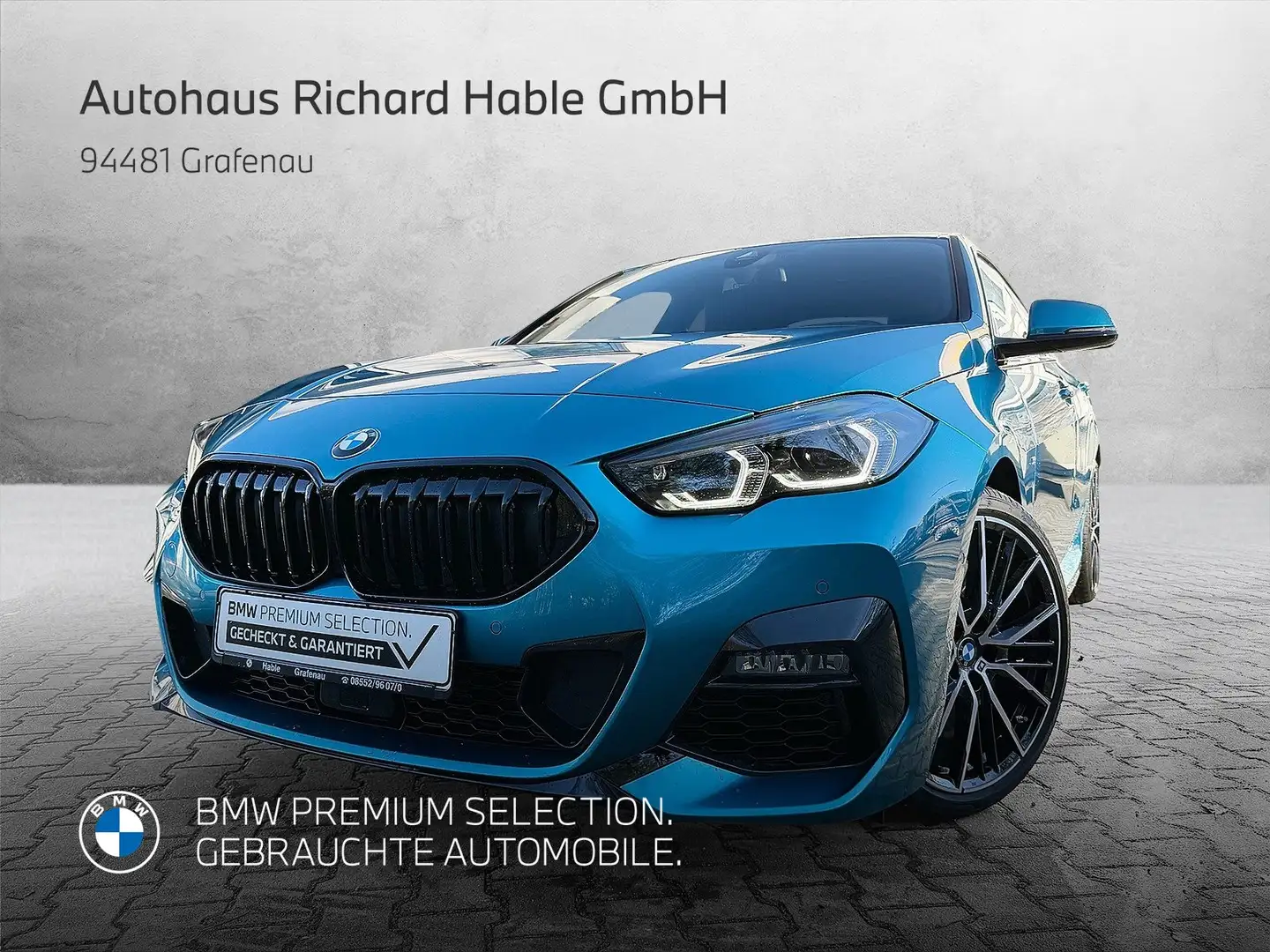 BMW 220 i xDrive Gran Coupé Blauw - 1