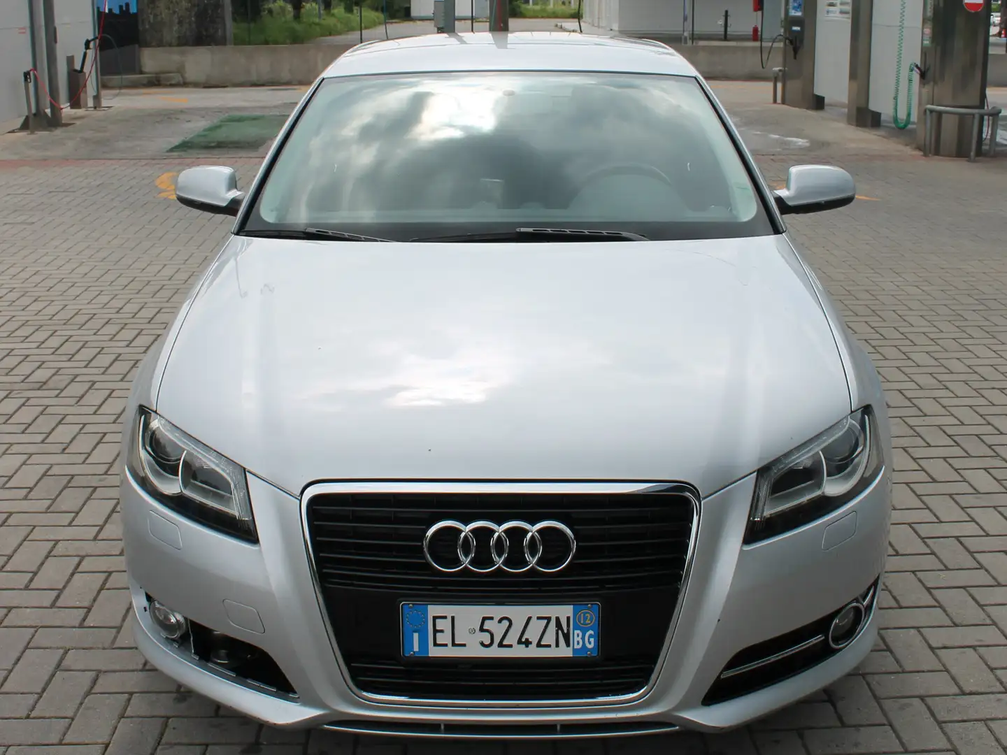 Audi A3 A3 II 2008 Sportback 2.0 tdi Attraction s-tronic Argento - 2