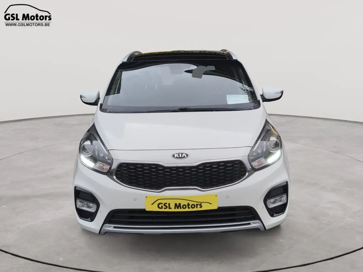 Kia Carens 1.7CRDi 115cv 7pl. blanc 06/18 Airco GPS Caméra - 2