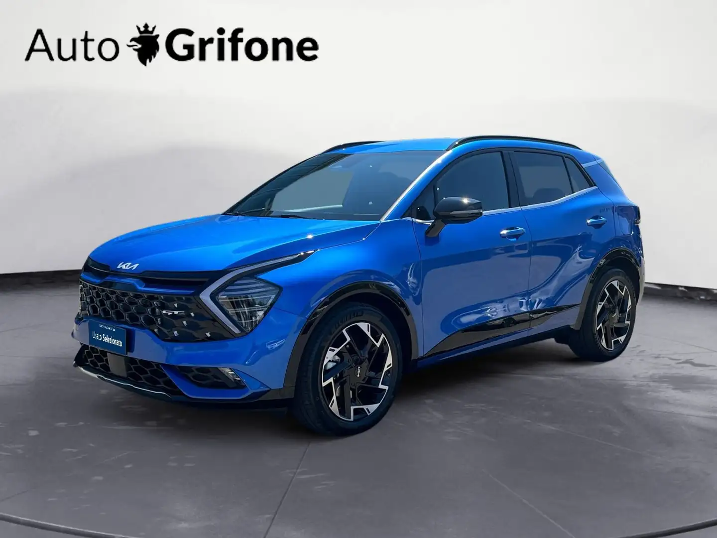 Kia Sportage Sportage 1.6 CRDi MHEV AWD DCT GT-line Blauw - 1