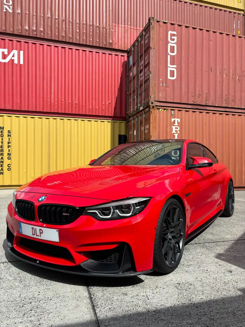 BMW M4 3.0 Competition OPF DKG Drivelogic Rood - 1