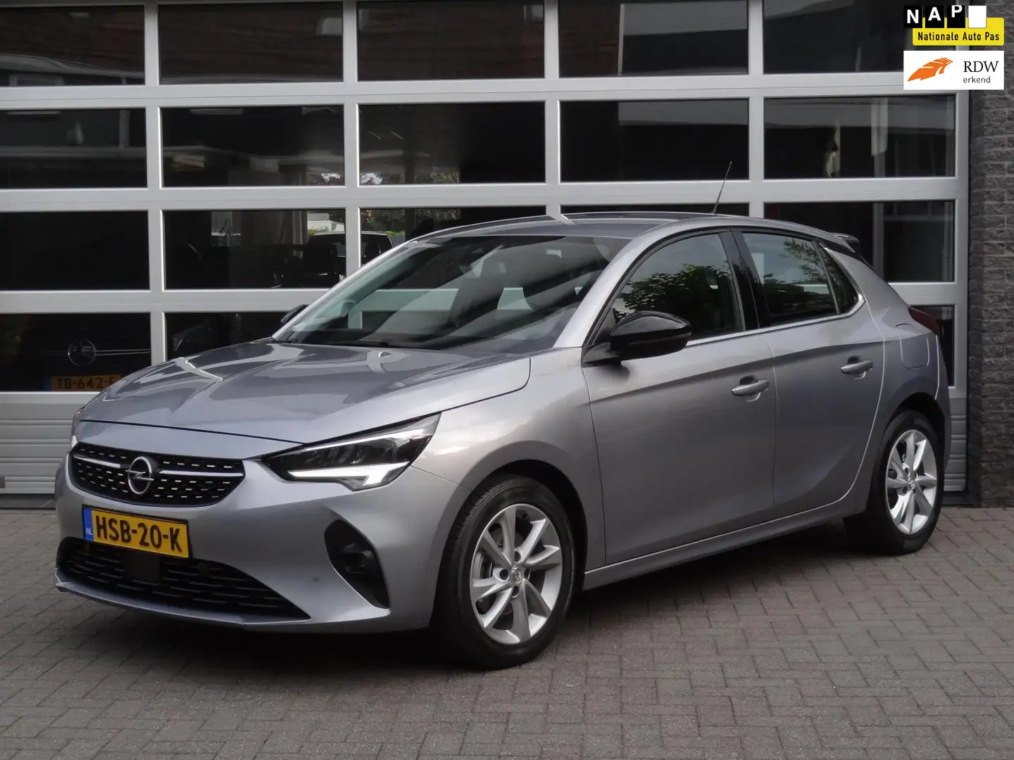 Opel Corsa 1.2 GS Line Automaat, Airco etc.. Grijs - 1