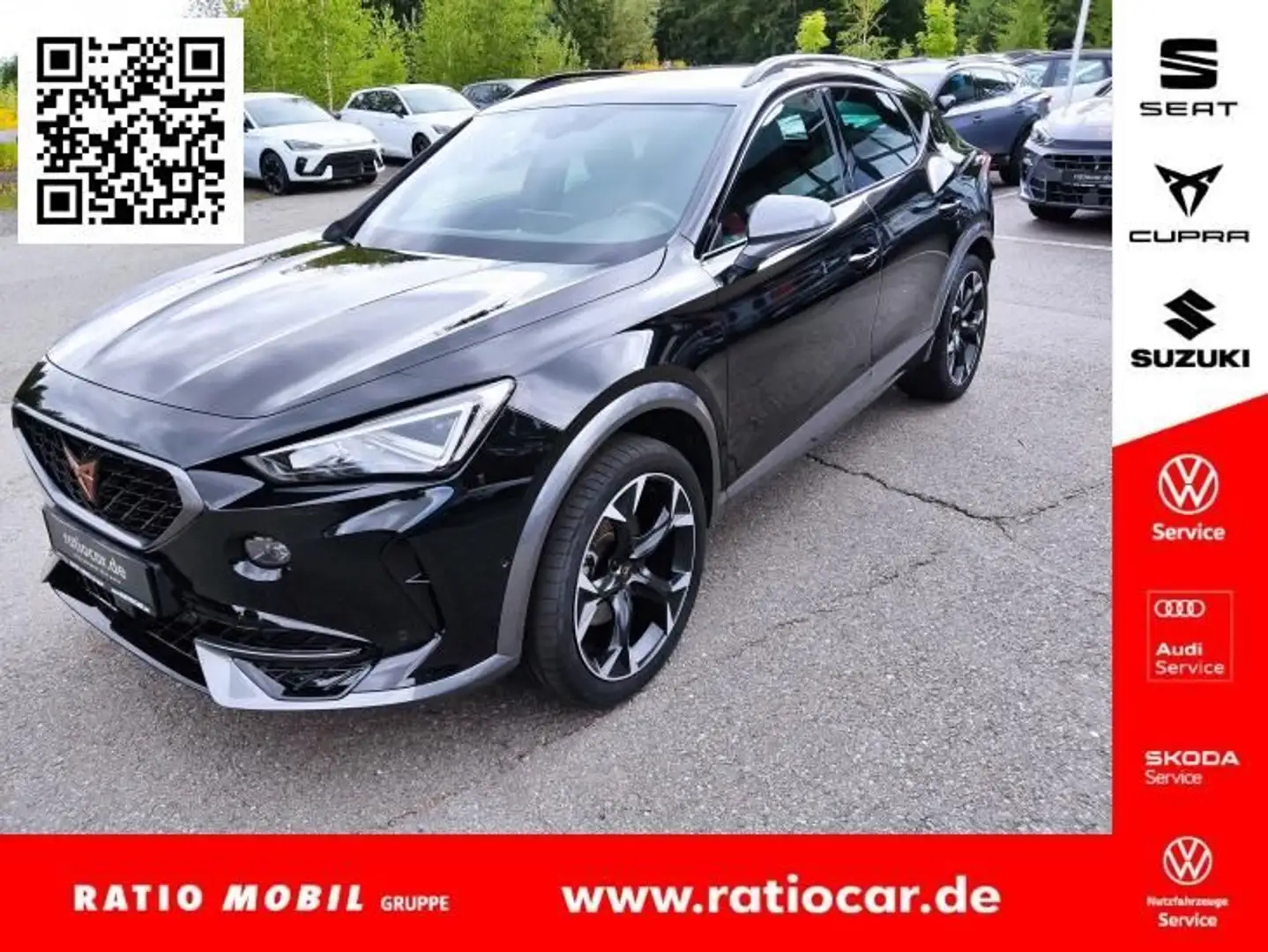 CUPRA Formentor FORMENTOR 1.5 TSI GAR.-06/26* NAVI ACC SITZHEIZ. Noir - 1