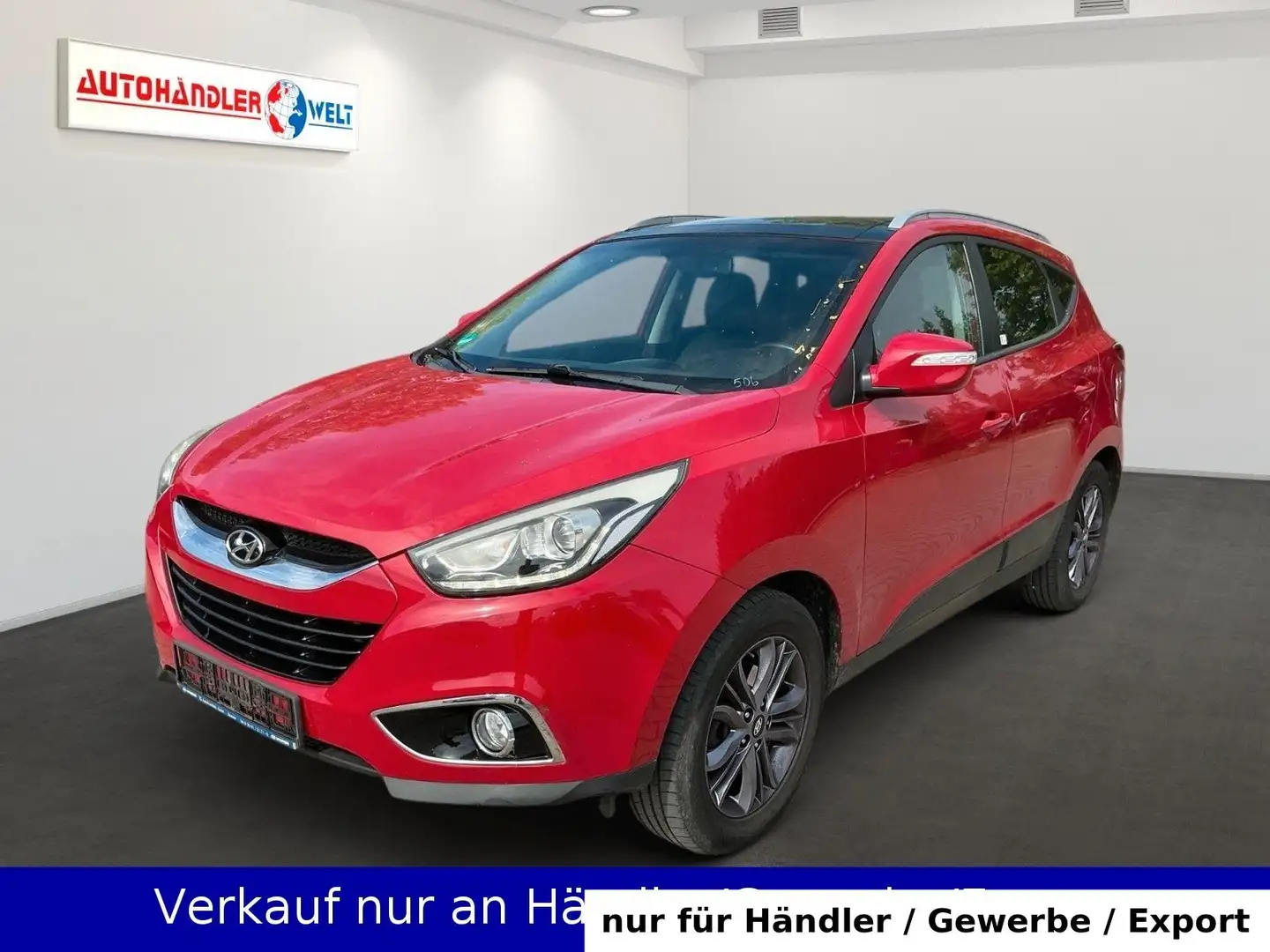 Hyundai iX35 2.0 CRDi T-Leder AAC AHK PDC SHZ Tempo Navi Rot - 1