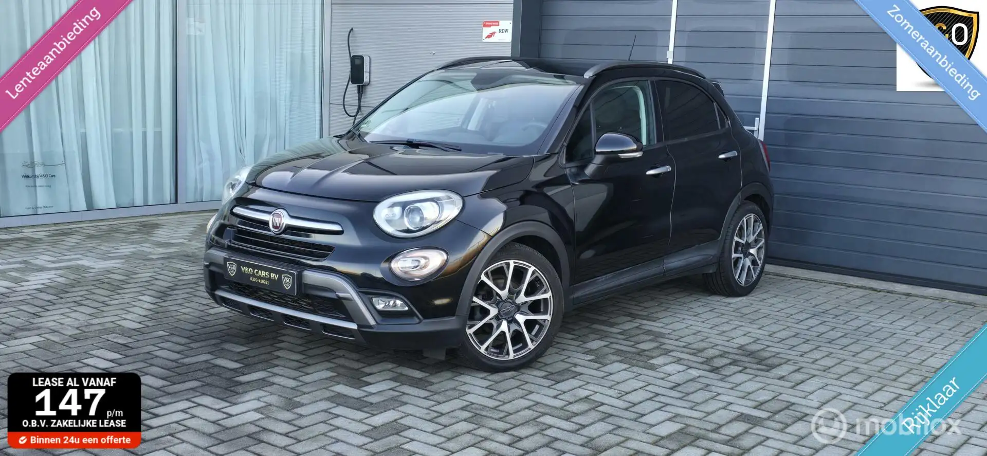 Fiat 500X 1.4 Turbo MultiAir Lounge Black - 1