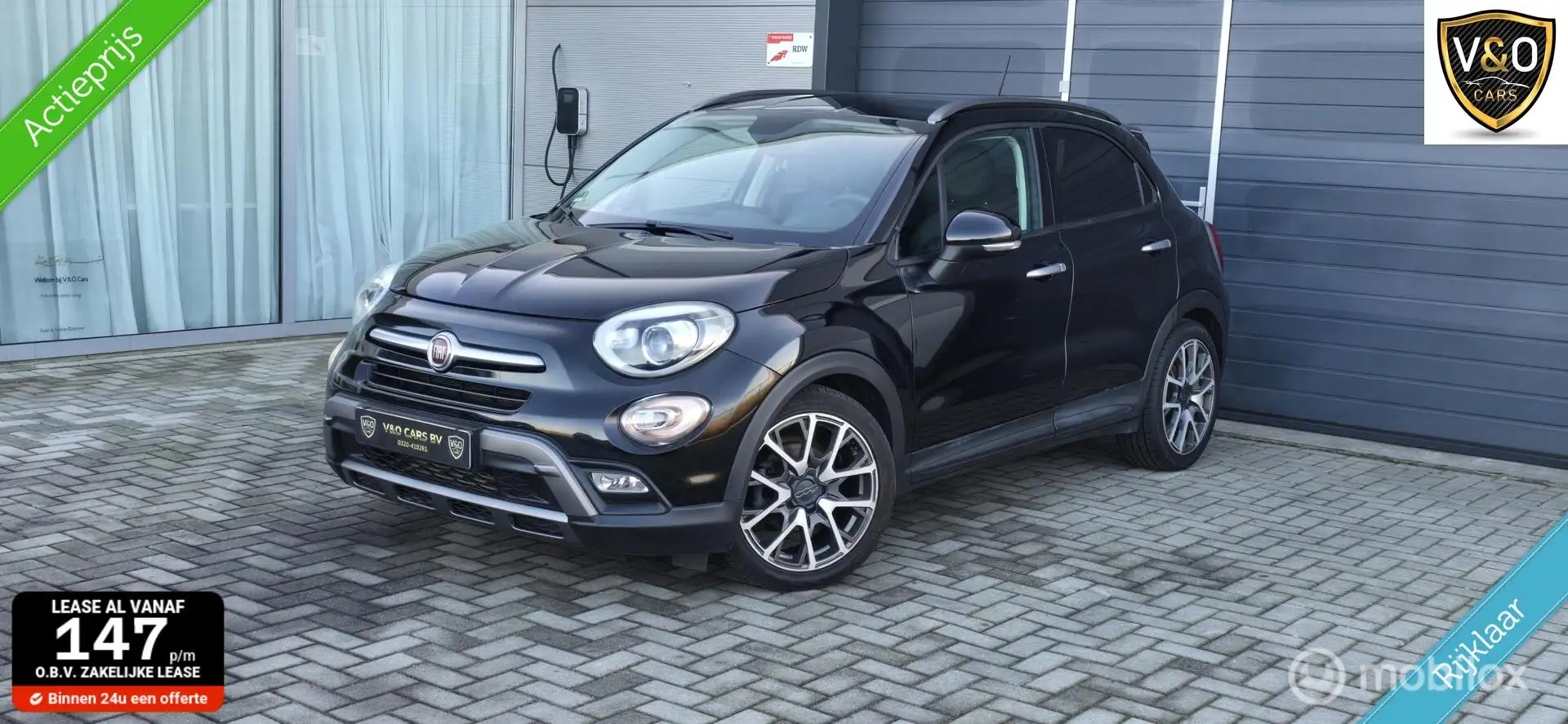 Fiat 500X 1.4 Turbo MultiAir Lounge Noir - 1