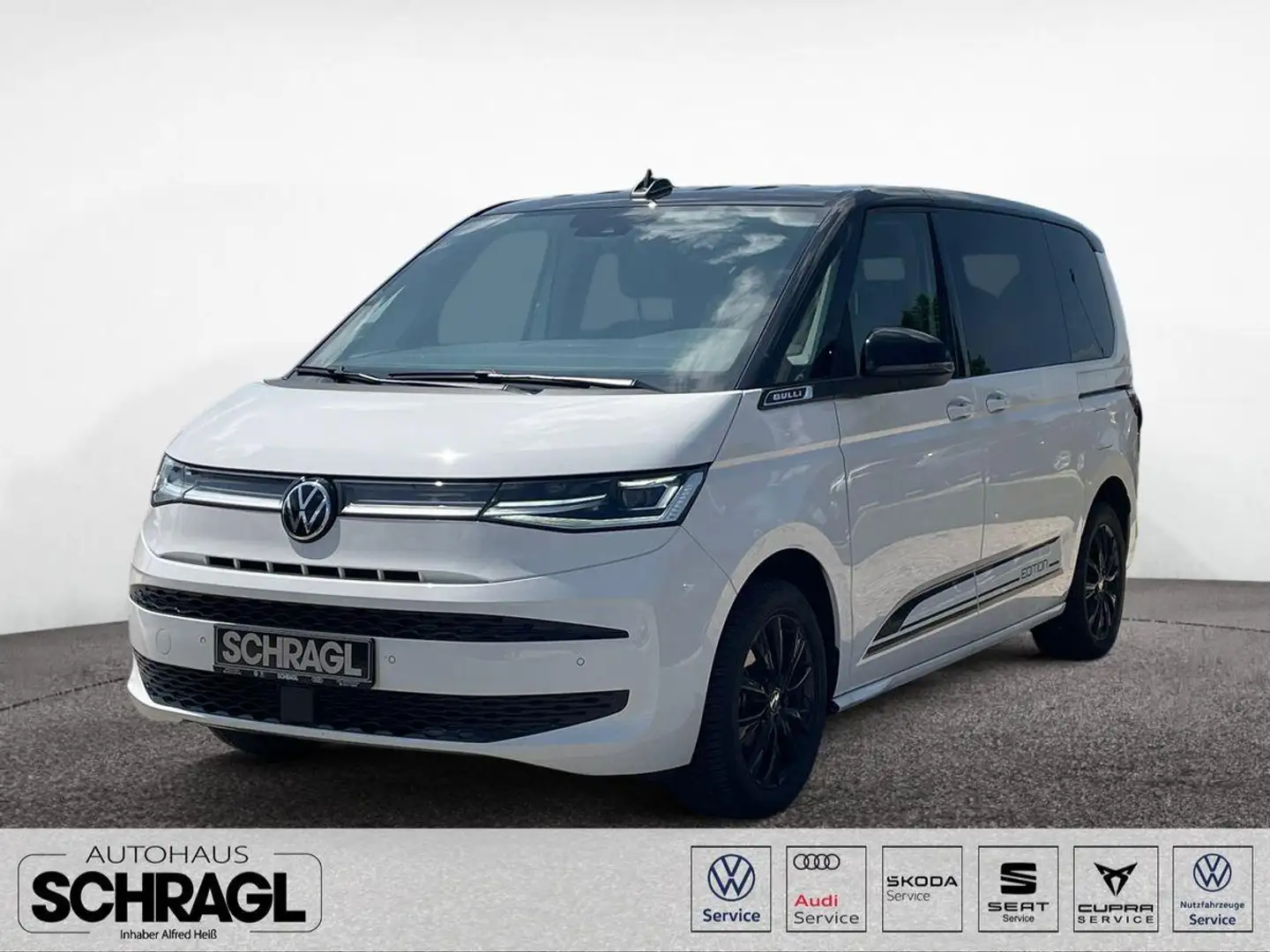Volkswagen T7 Multivan 2.0 TDI DSG EDITION+7-SITZER+AHK+NAV Biały - 1