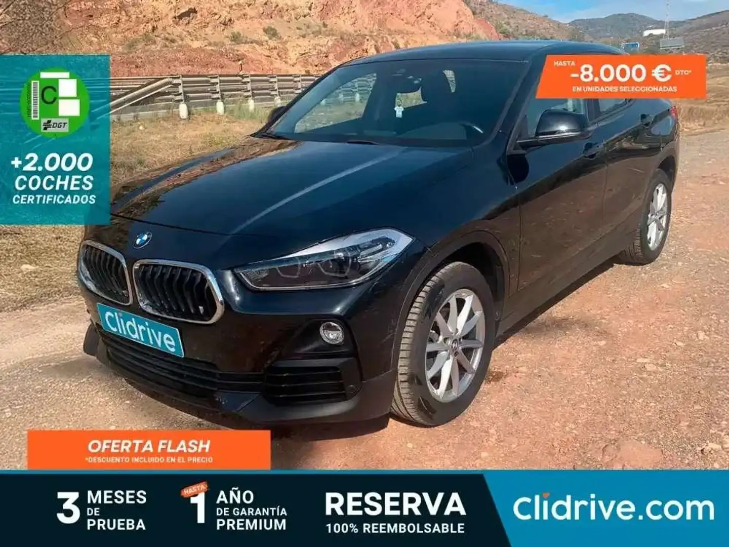 BMW X2 sDrive 16dA Negro - 1