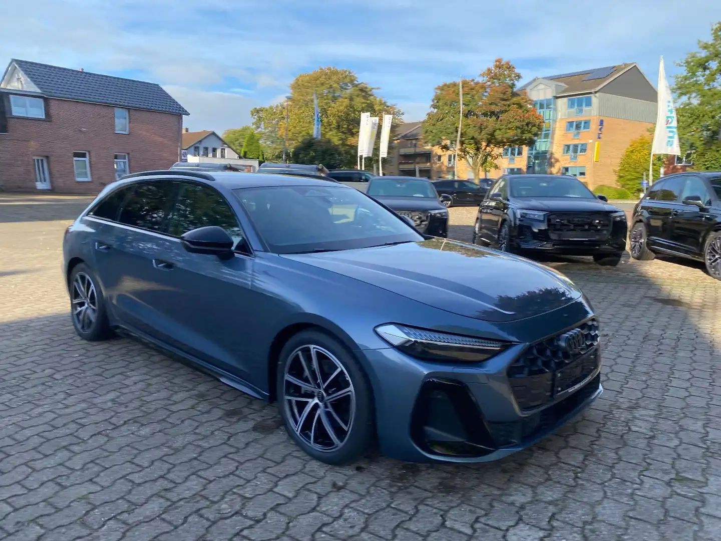 Audi A5 Avant TDI qu. S line Head Up Tech Pro AHK Bleu - 1