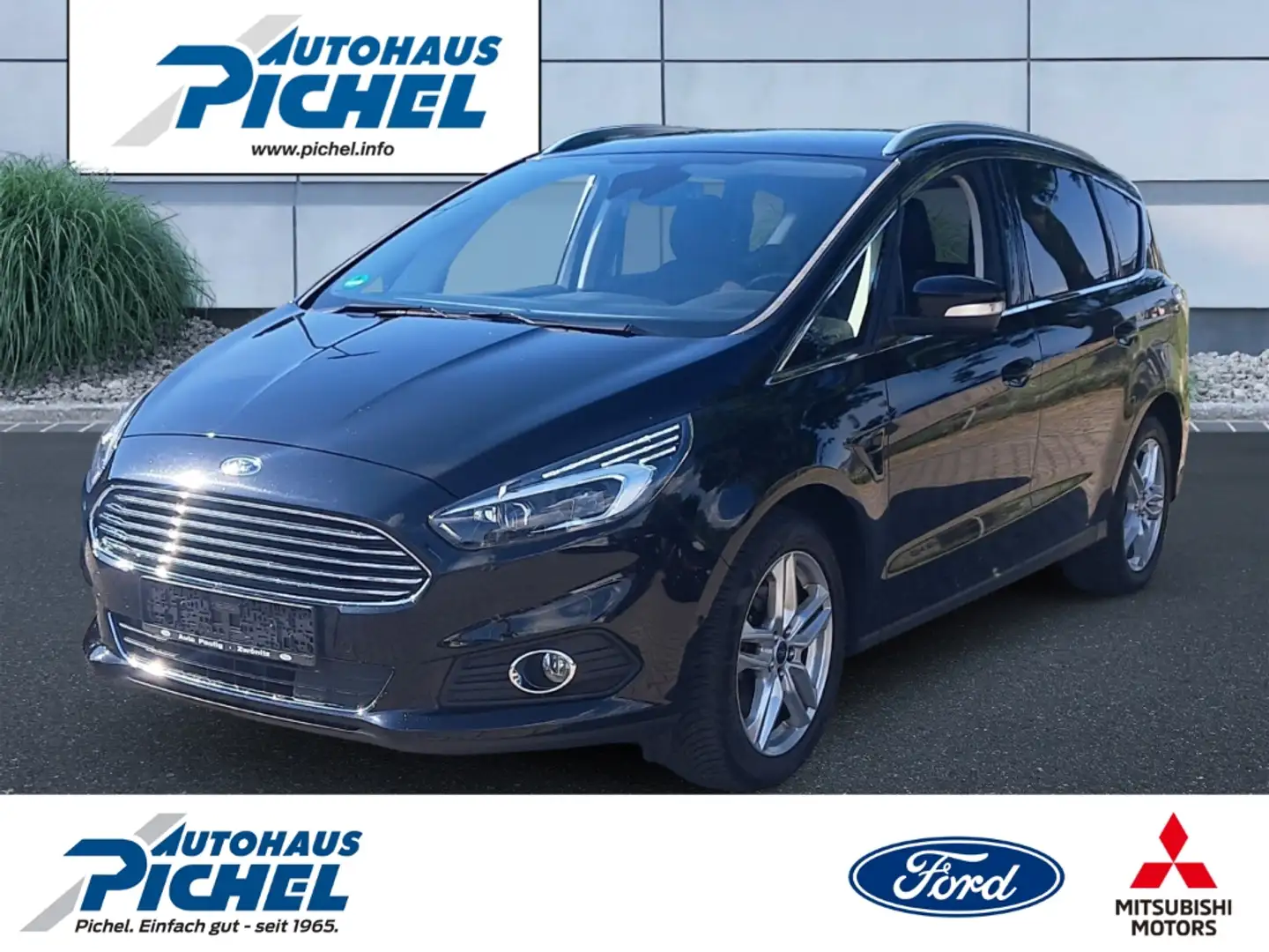 Ford S-Max Titanium 7-Sitzer BUSINESS+DESIGN-PAKET+KAMERA Czarny - 1