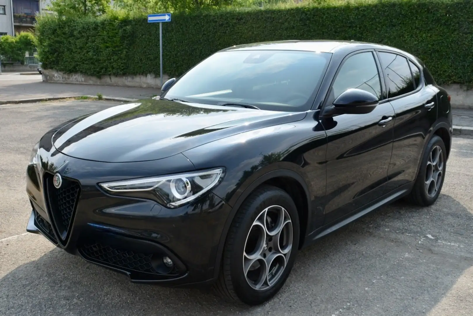 Alfa Romeo Stelvio Stelvio 2.2 Q4 190cv GARANZIA ESTESA al 2027!! Nero - 1