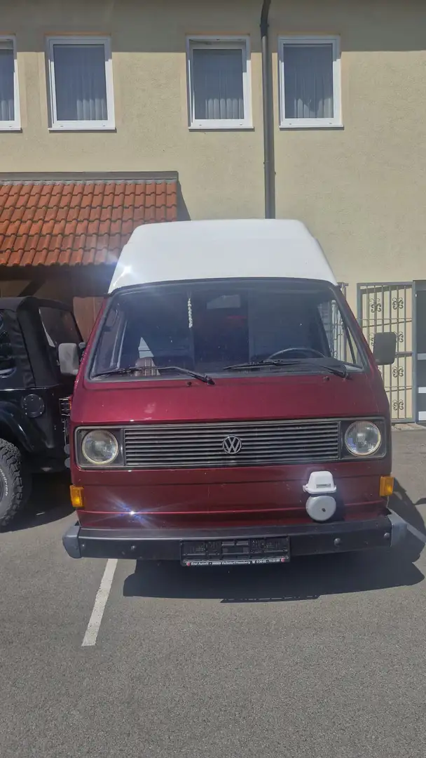 Volkswagen Bus T3 Rojo - 2
