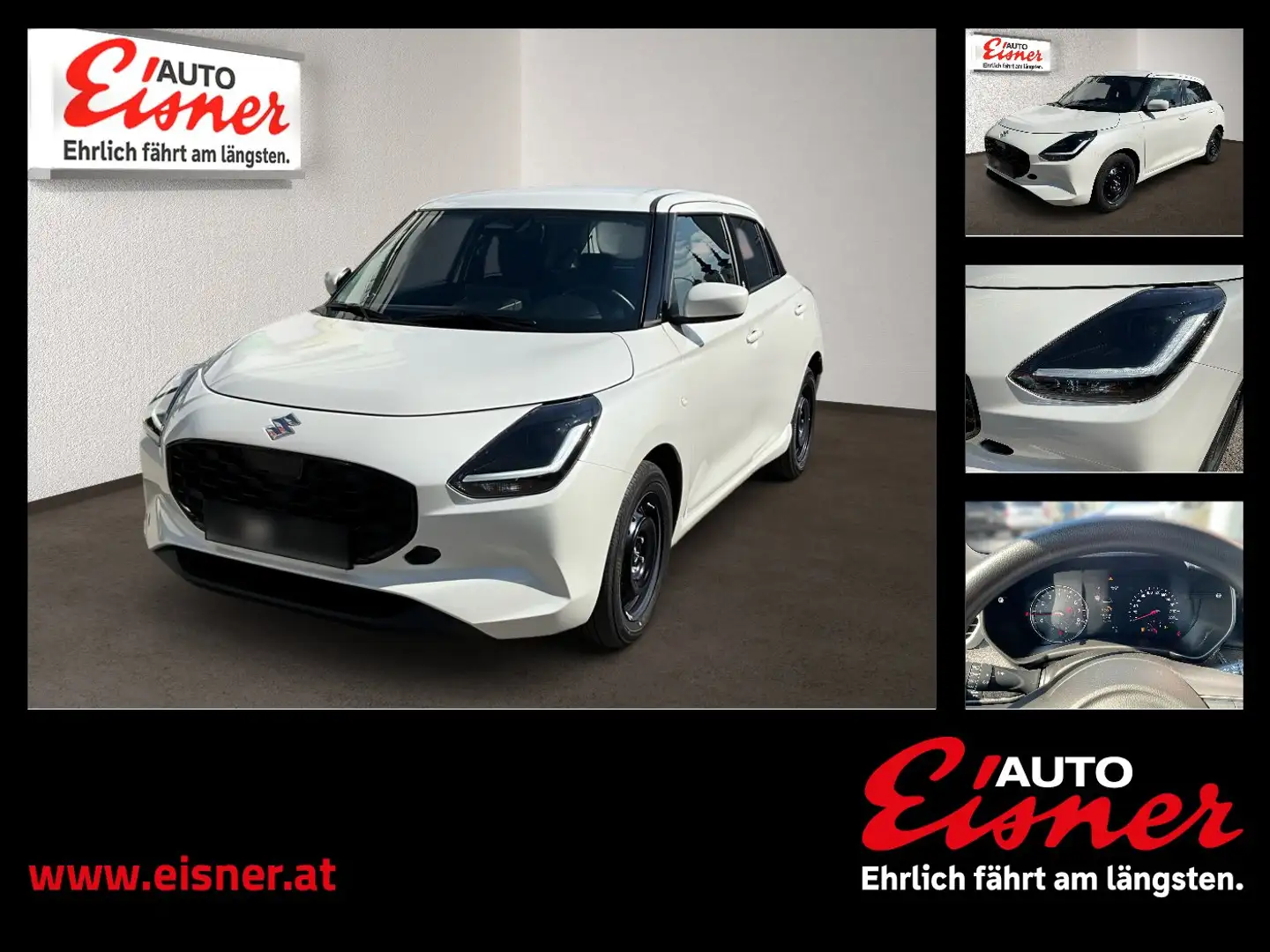 Suzuki Swift 1.2 Dualjet 61 kW clear ACC DynLicht Kam. Weiß - 1