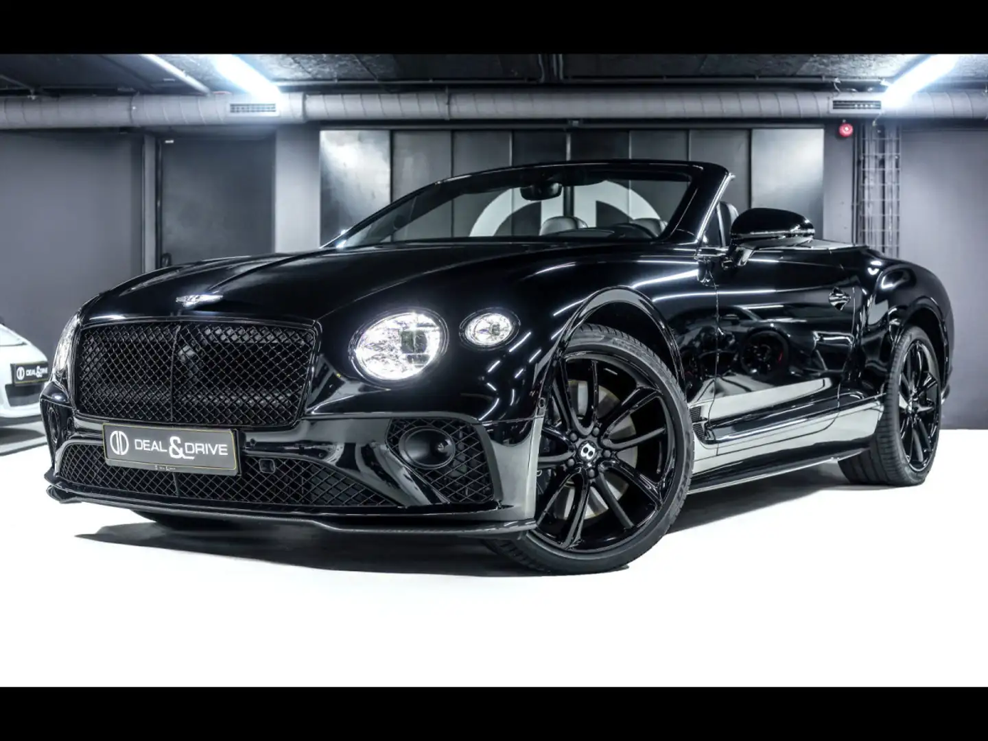 Bentley Continental GTC V8 AWD°CRYSTAL BLACK°BLACKLINE°CARBON°NAIM Fekete - 1