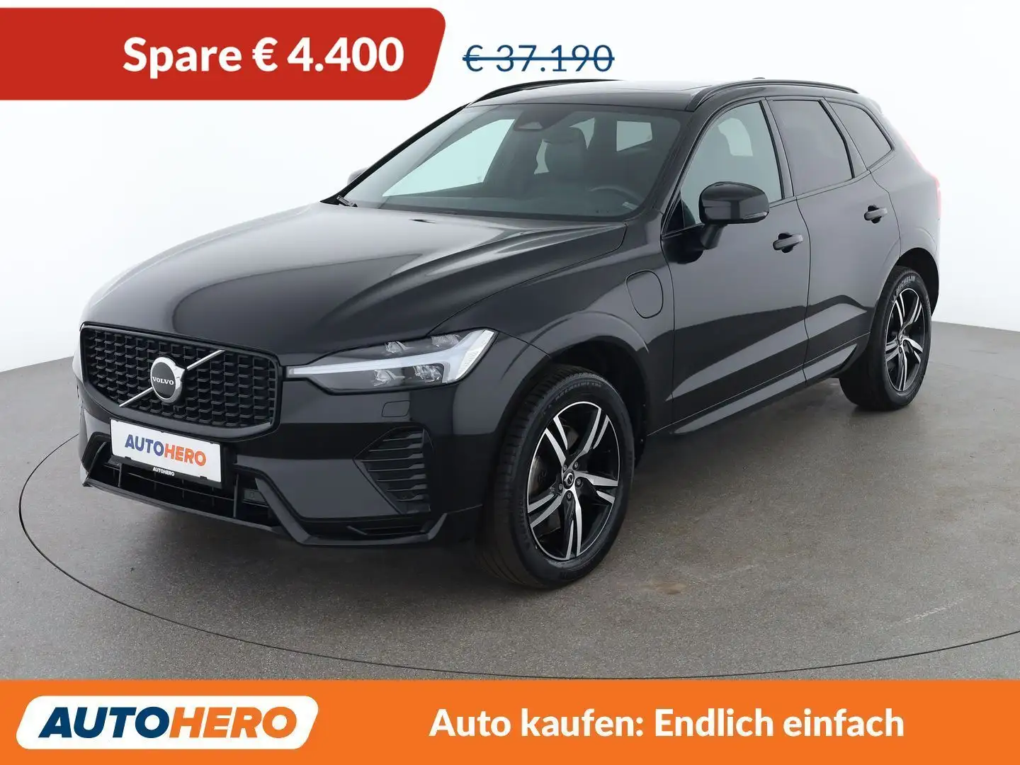 Volvo XC60 2.0 T6 Recharge Plug-in Hybrid R Design AWD Schwarz - 1