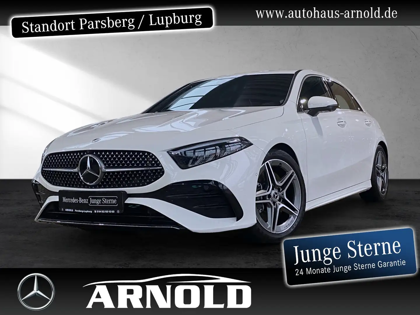 Mercedes-Benz A 250 A 250 4M AMG Line Fahrass-P. LED 360° KEYLESSGO Weiß - 1
