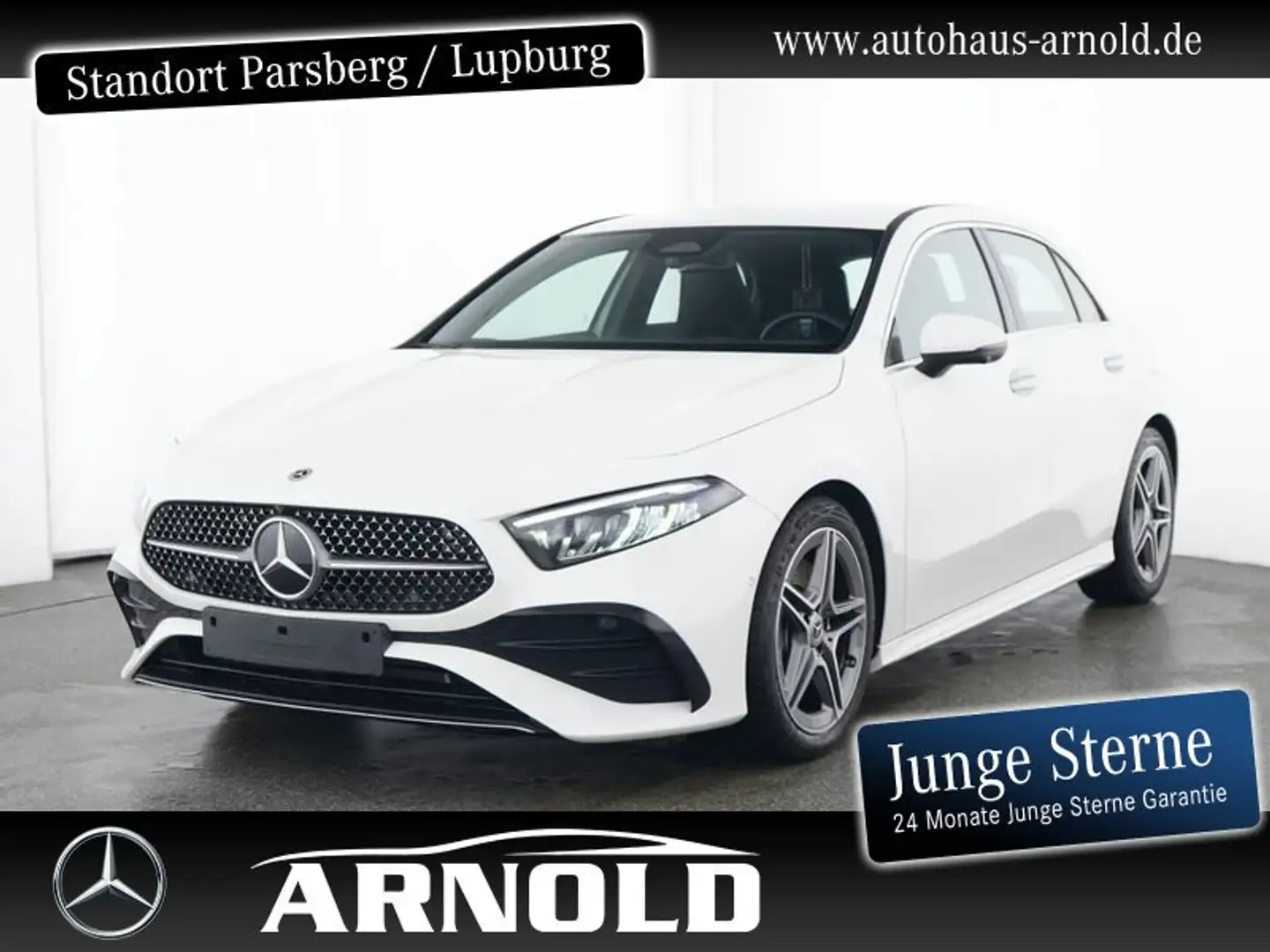 Mercedes-Benz A 250 A 250 4M AMG Line Fahrass-P. LED 360° KEYLESSGO Weiß - 1