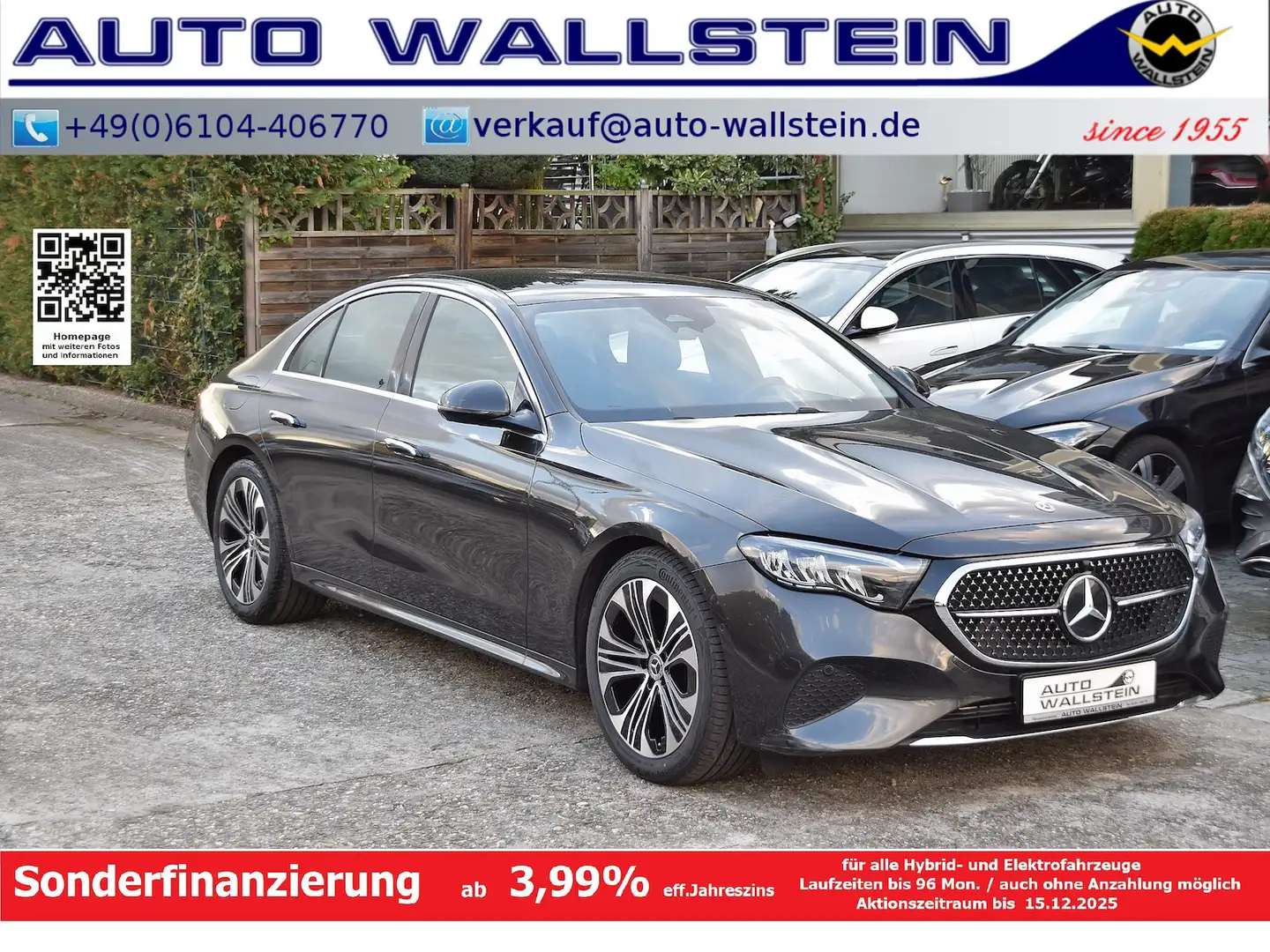 Mercedes-Benz E 200 Avantgarde Advanced (Pano KLGo Distronic Grau - 1